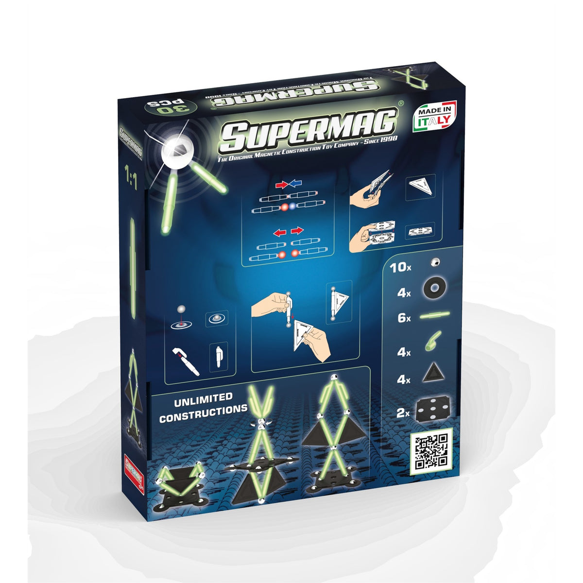 Supermag Glow 30 Piece
