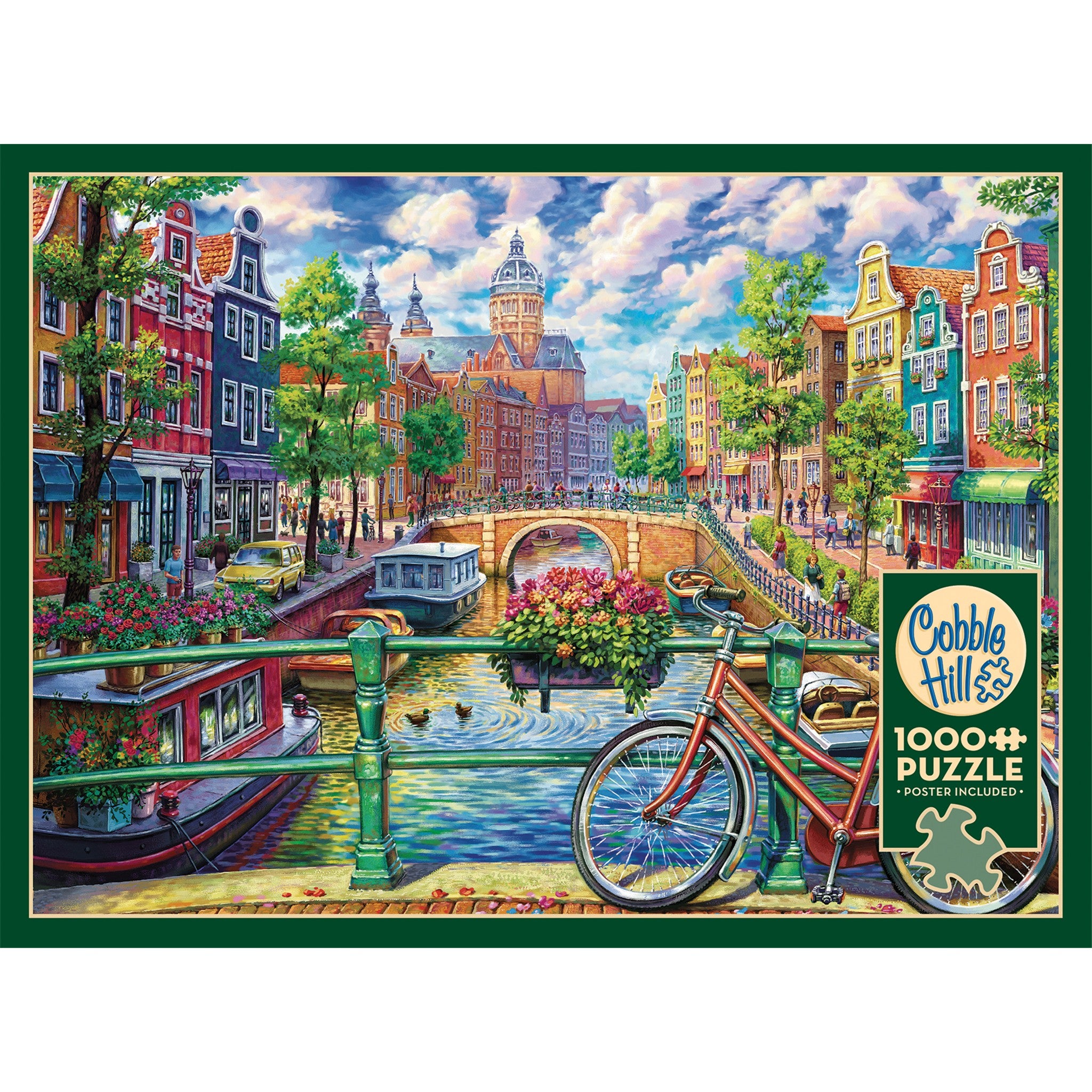 Amsterdam Canal 1000 Piece Puzzle