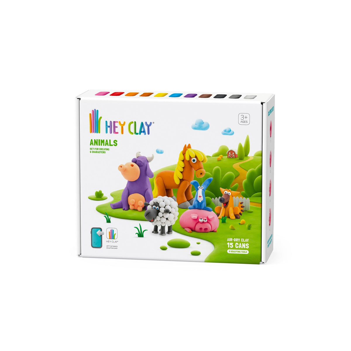 Animals Hey Clay (15 Cans)