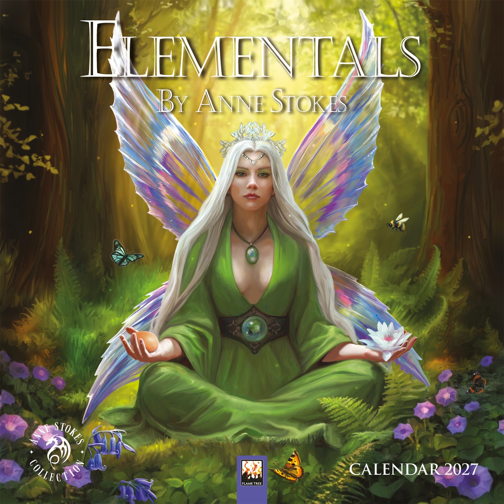 Anne Stokes: Elementals 2027 Mini Calendar