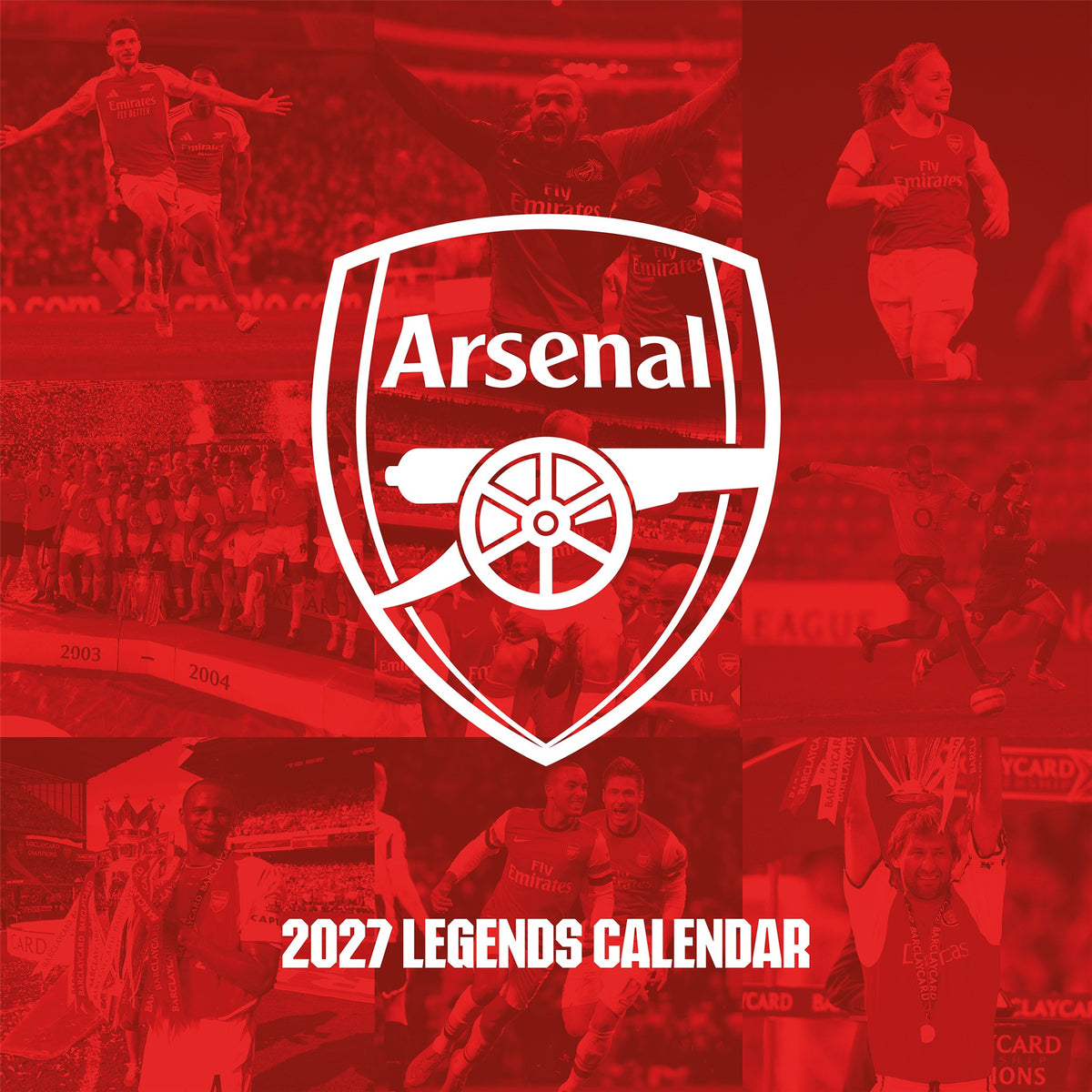 Arsenal 2027 Wall Calendar