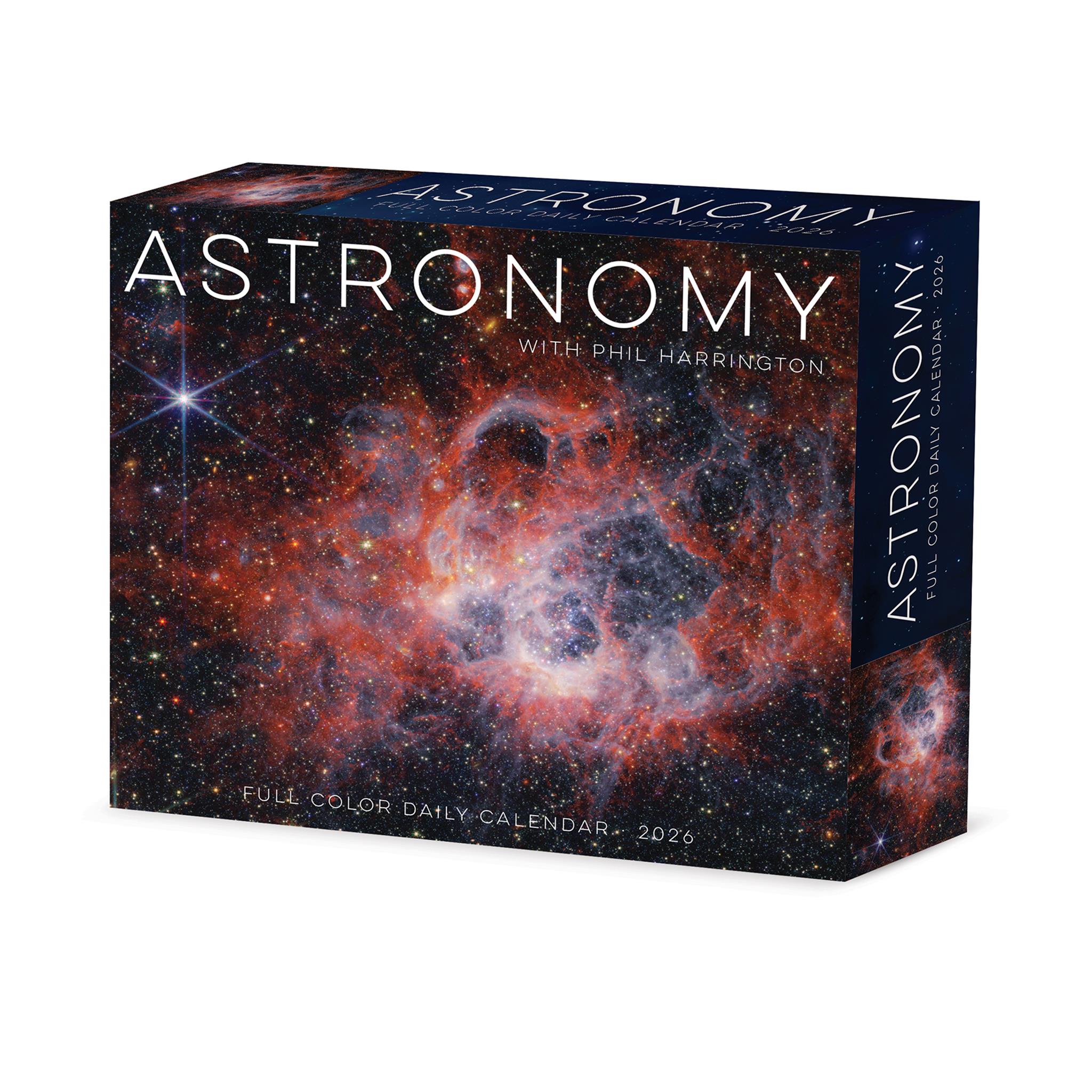 Astronomy 2026 Box Calendar packaging