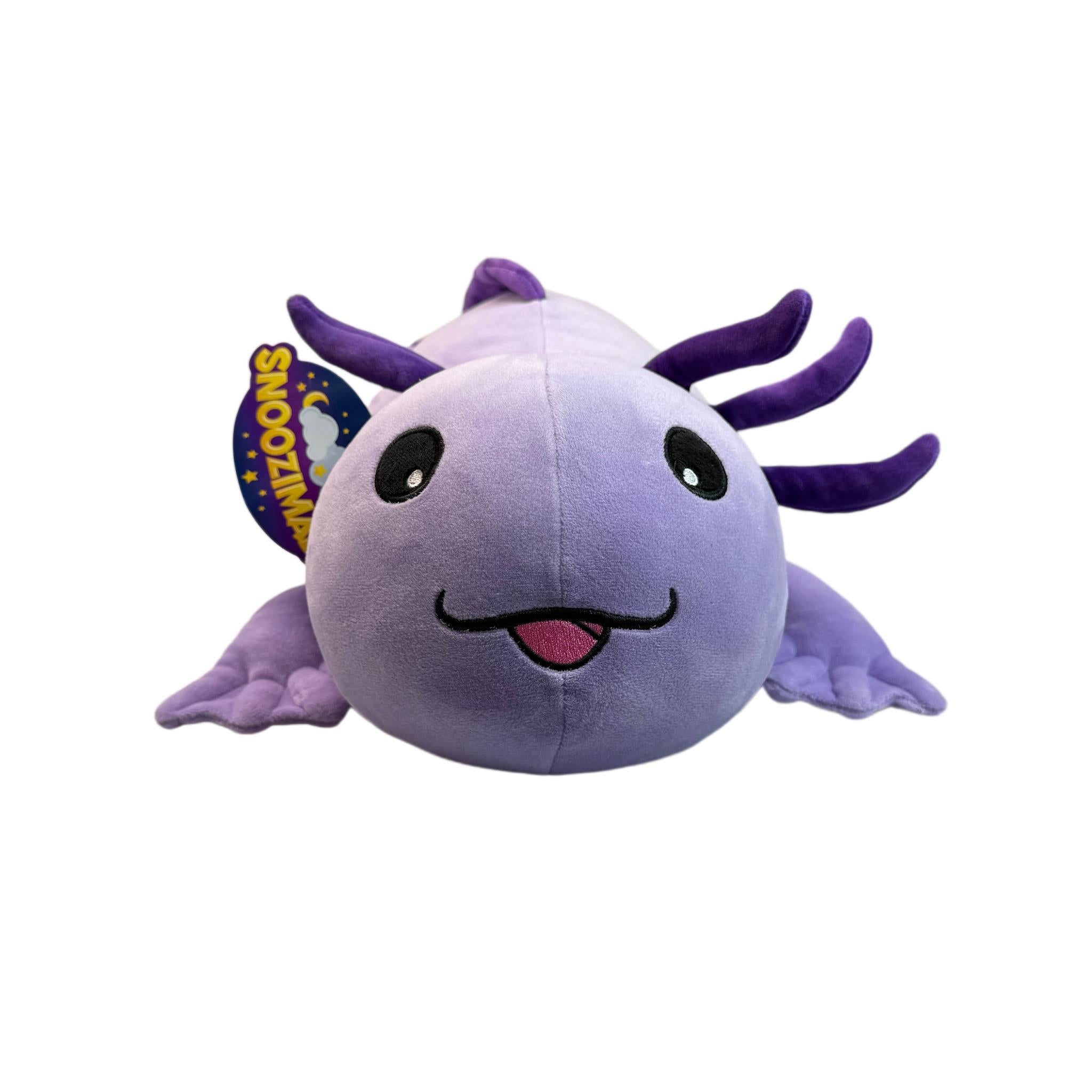 Axolotl Purple Snoozimal 20in Plush