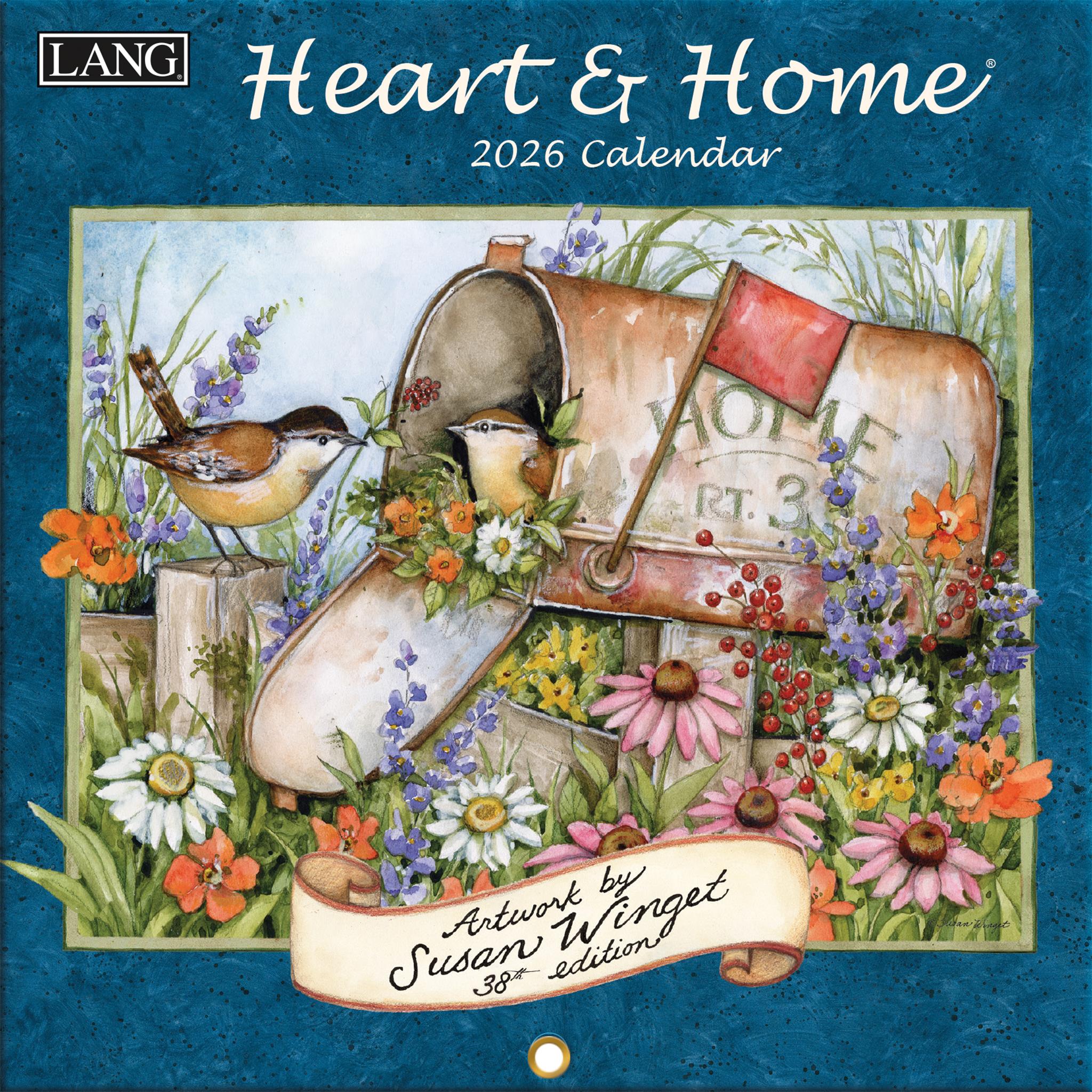 Heart And Home 2026 Mini Calendar - Online Only