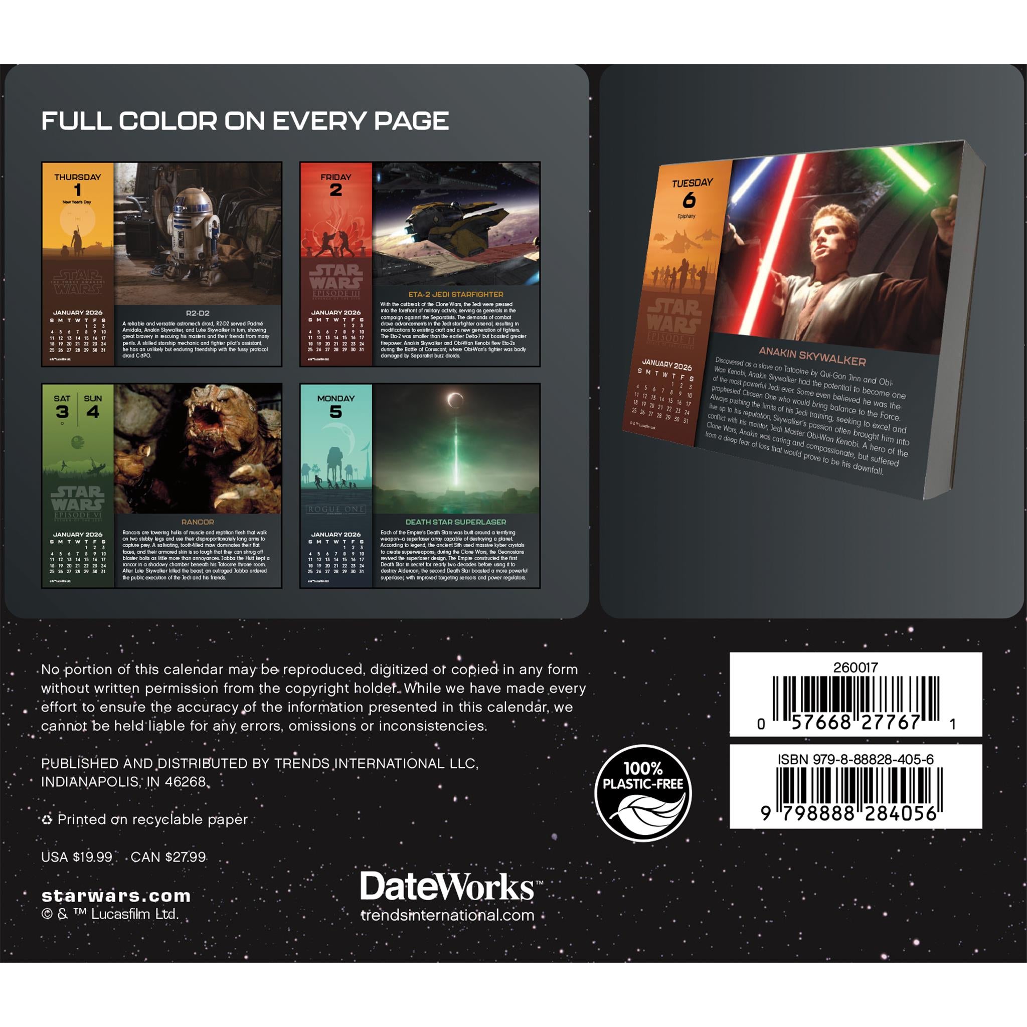 Star Wars 2026 Box Calendar