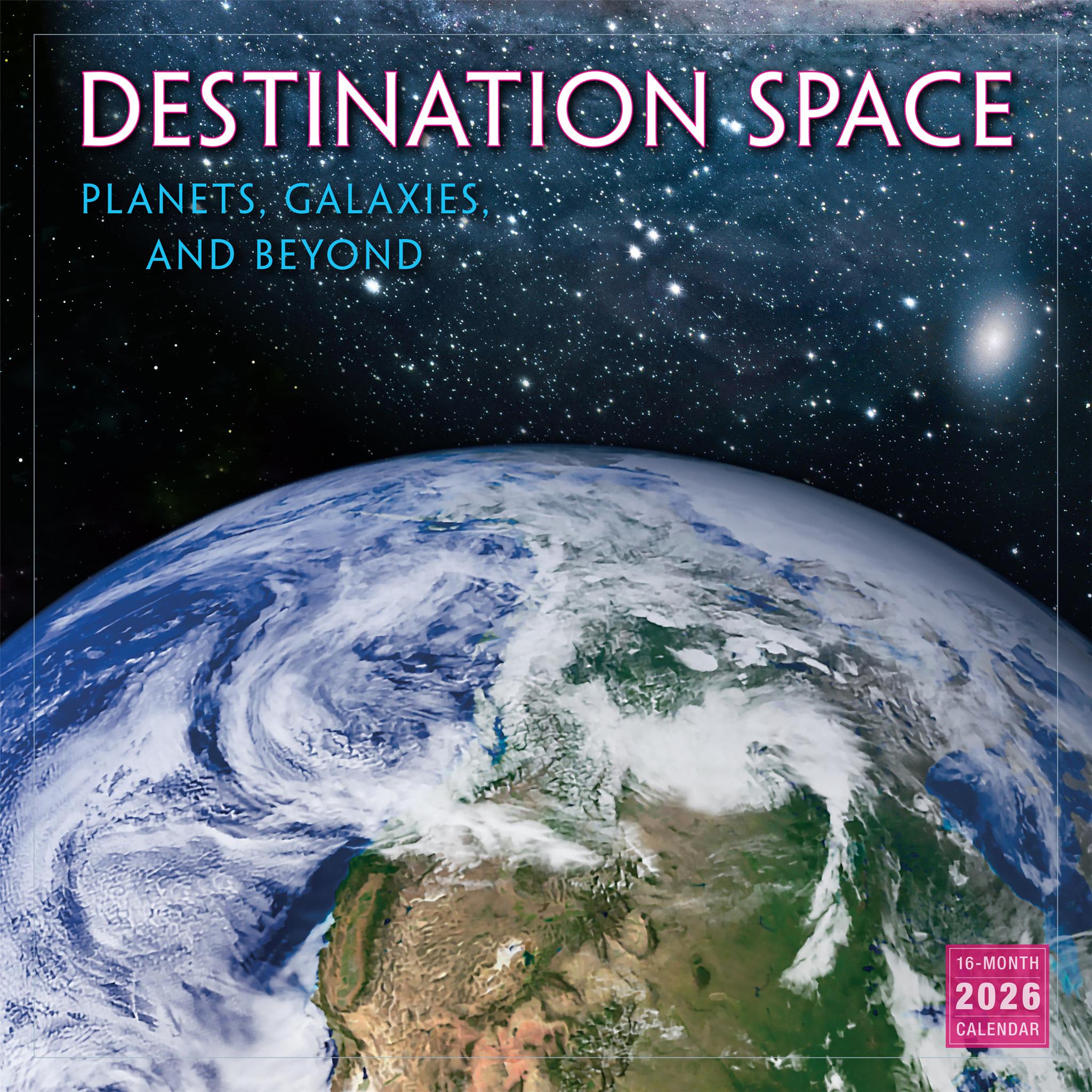 Destination Space 2026 Wall Calendar - Online Only