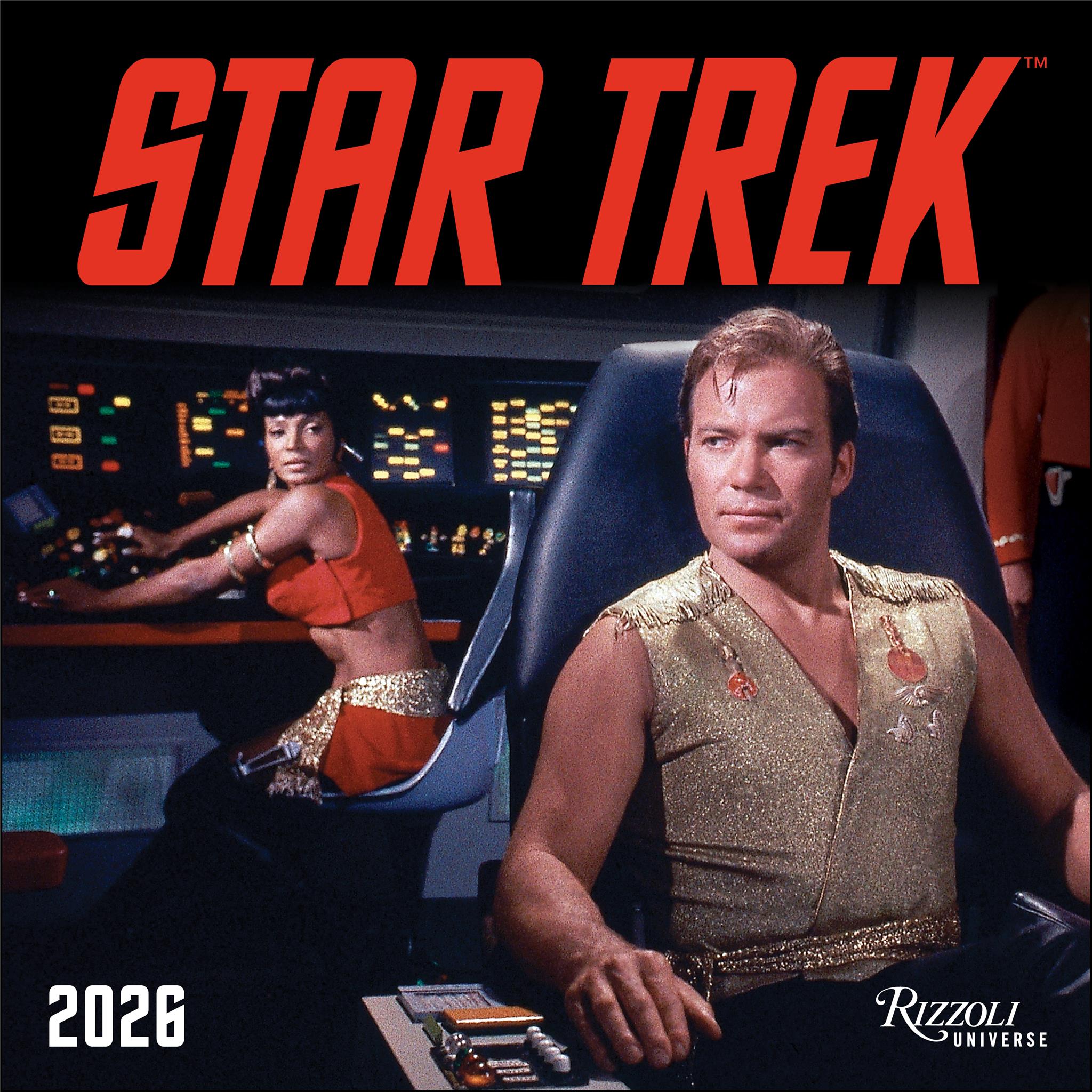 Star Trek Wall 2026 Calendar