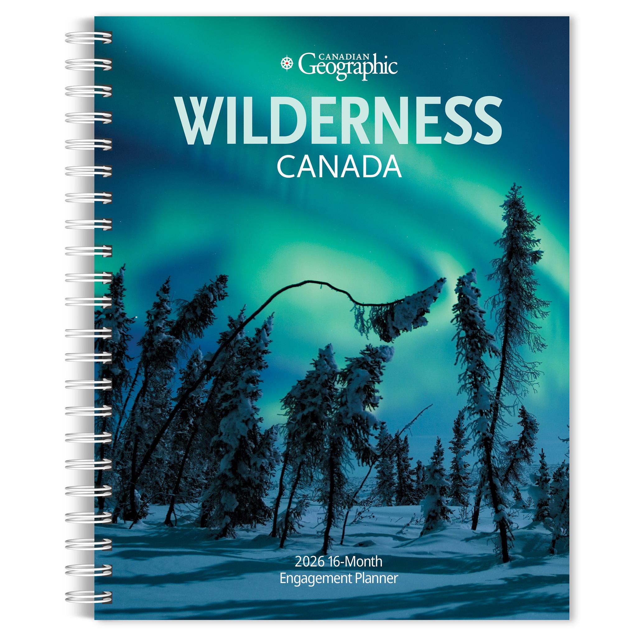 Canadian Geographic Wilderness Canada 2026 Engagement Calendar