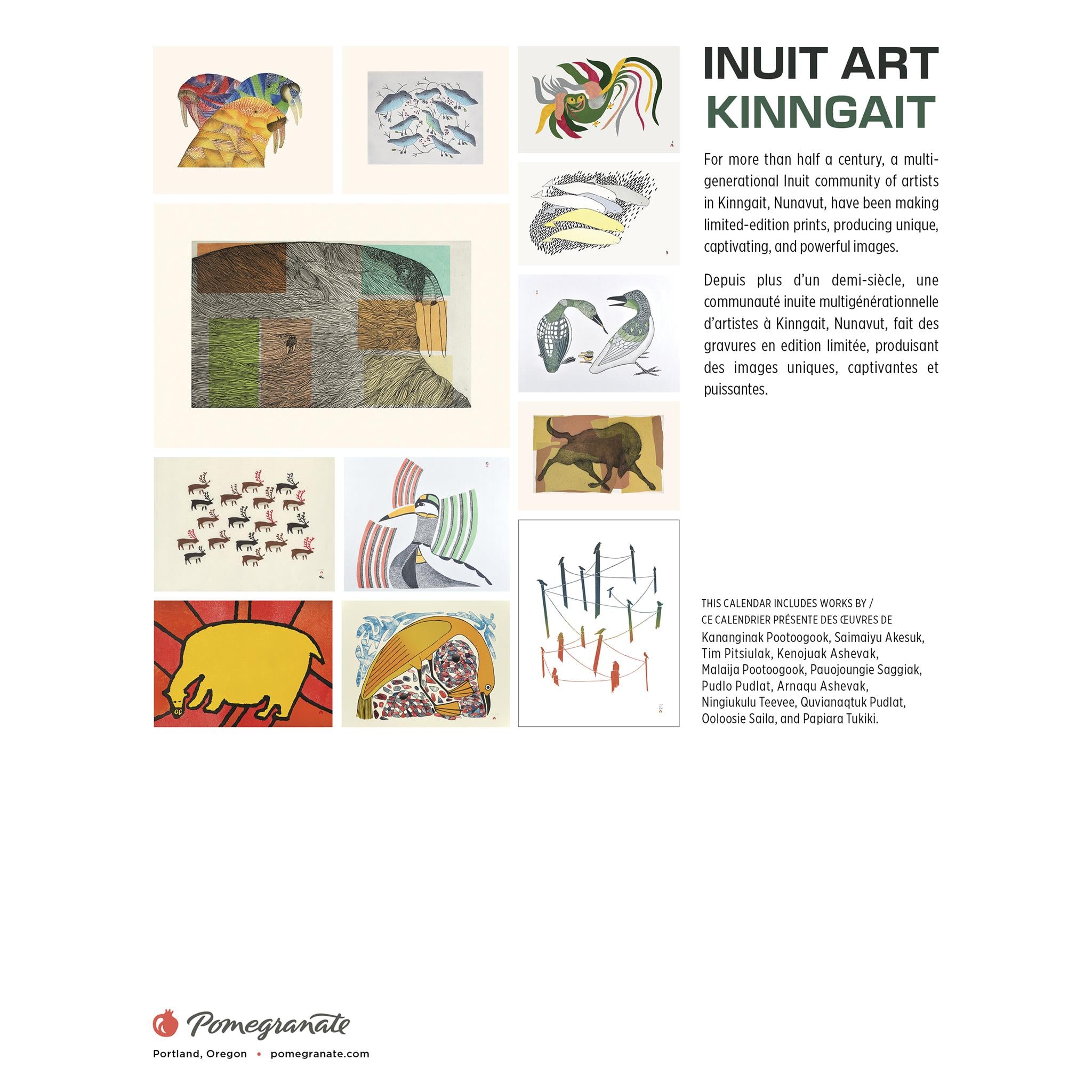 Inuit Art Cape Dorset 2026 Mini Calendar