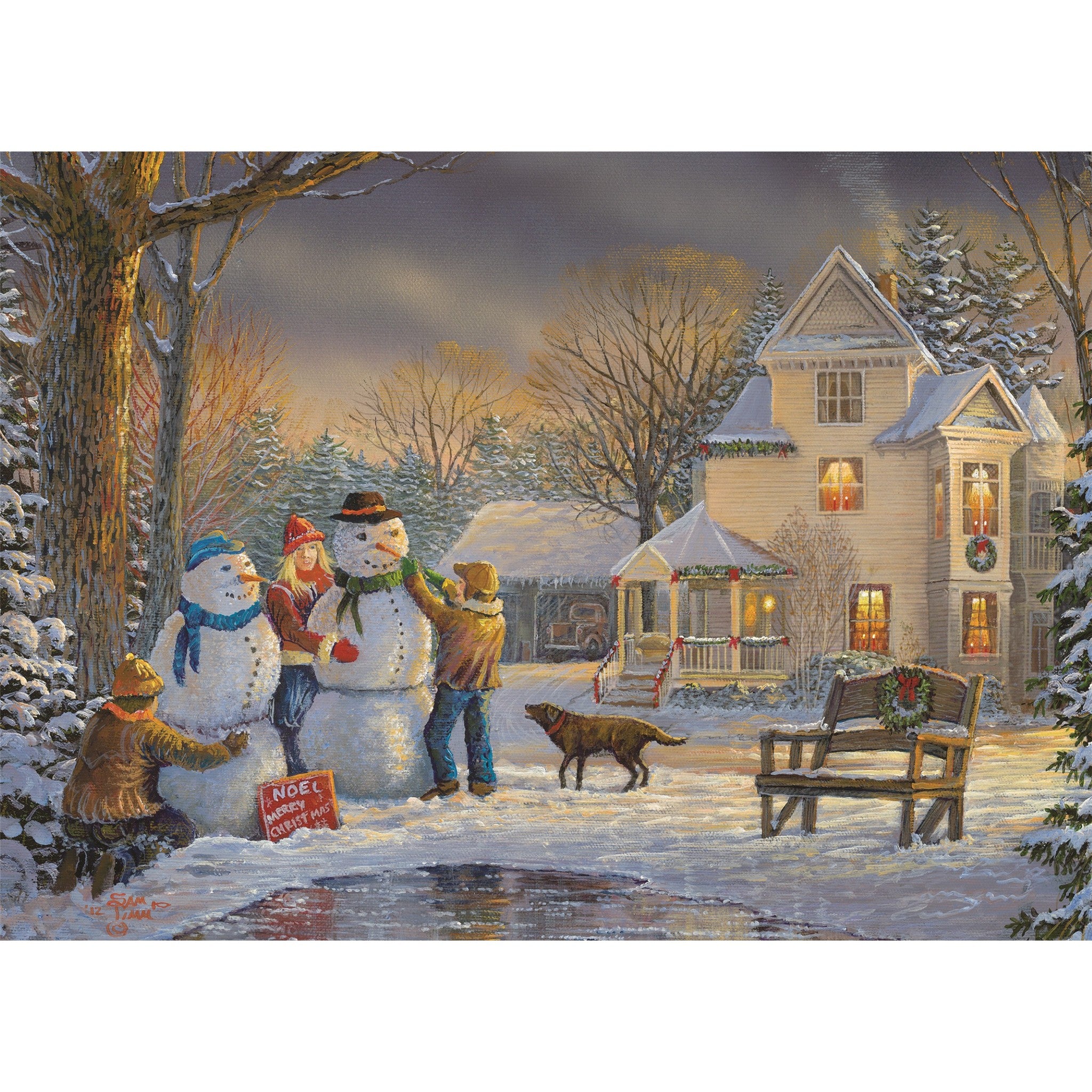 Snow Creations 1000 Piece Puzzle