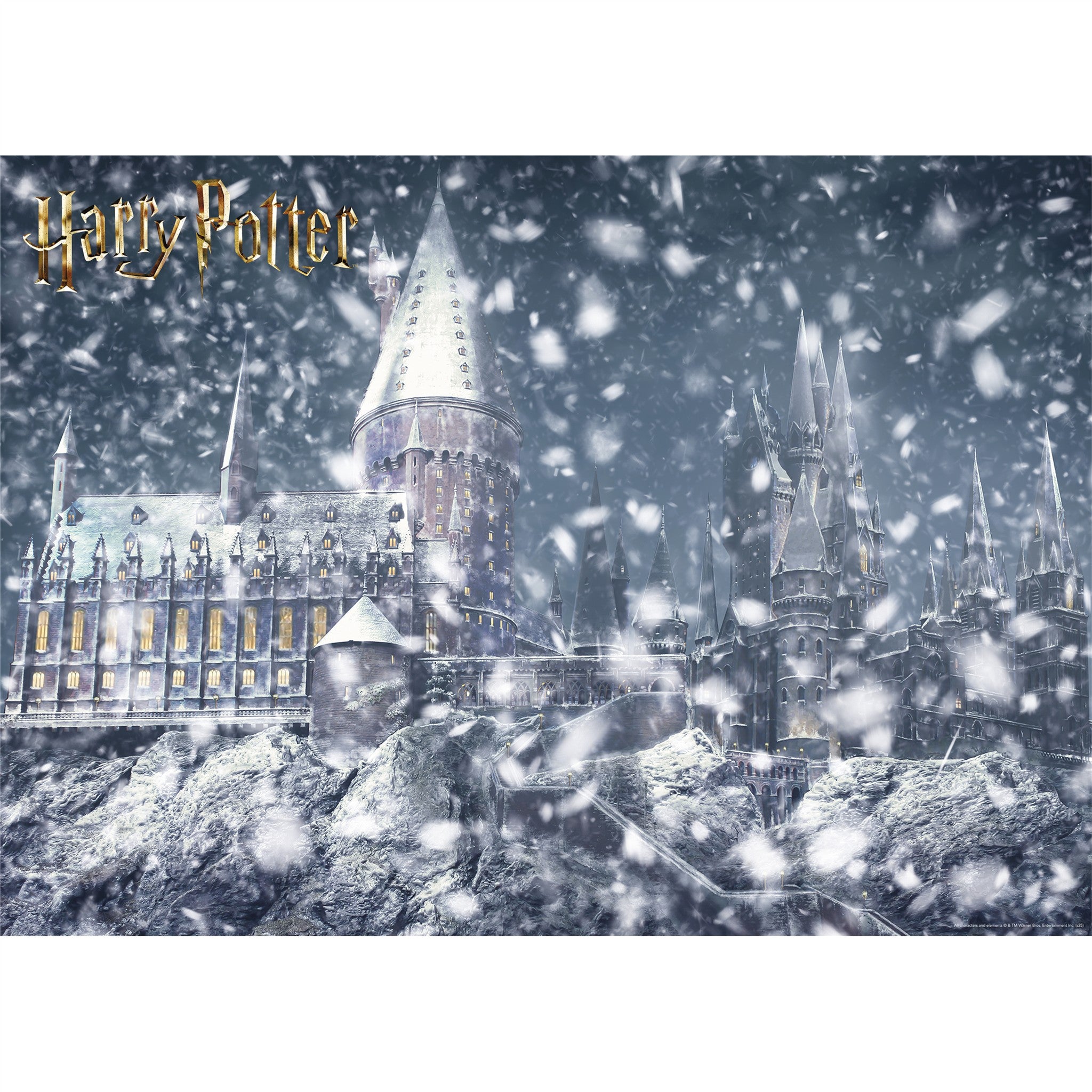 Harry Potter Glitter Puzzle 1000 Piece Glitter Snow Puzzle