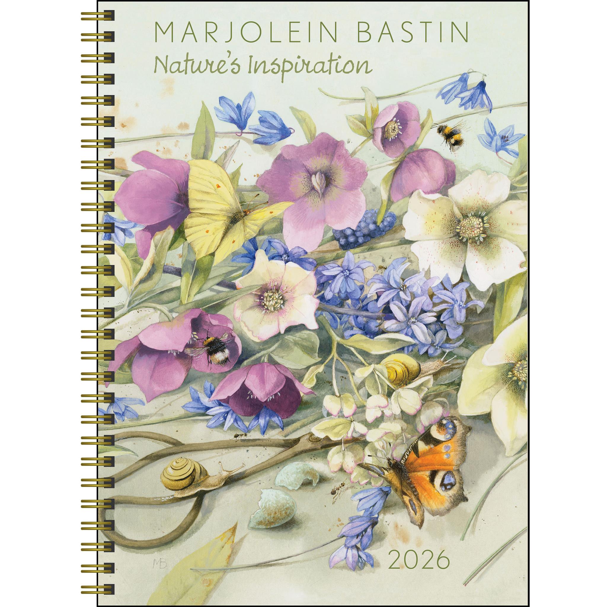 Marjolein Bastin Nature's Inspiration 2026 Engagement Calendar