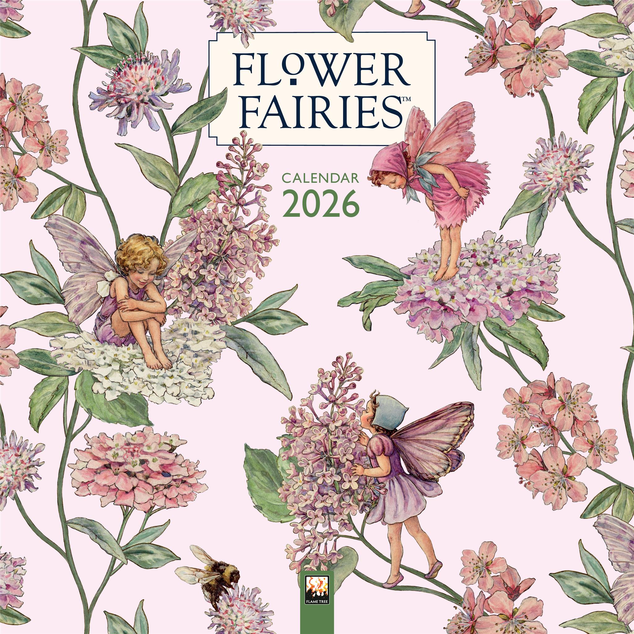 Flower Fairies 2026 Wall Calendar