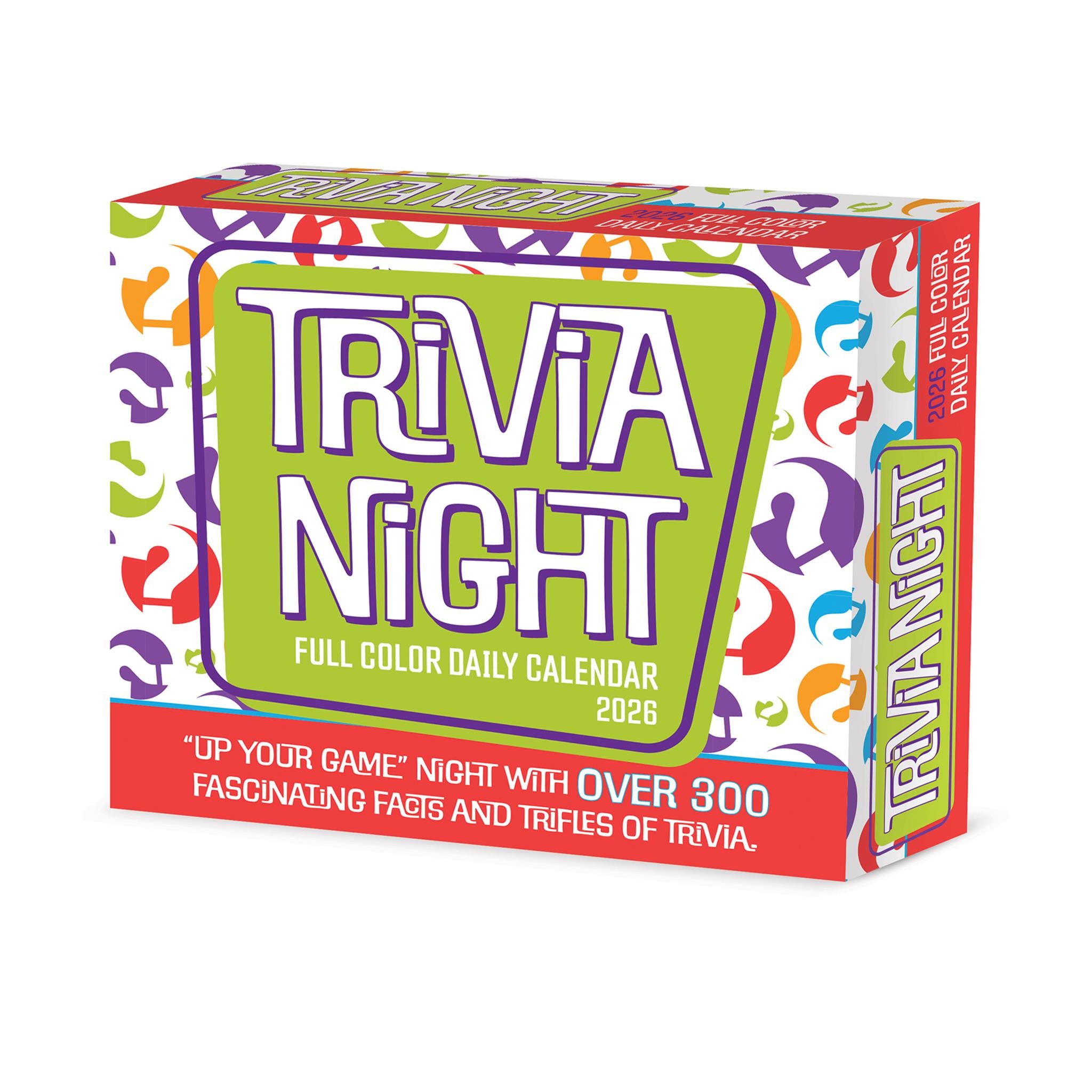Trivia Night Daily 2026 Box Calendar - Online Only