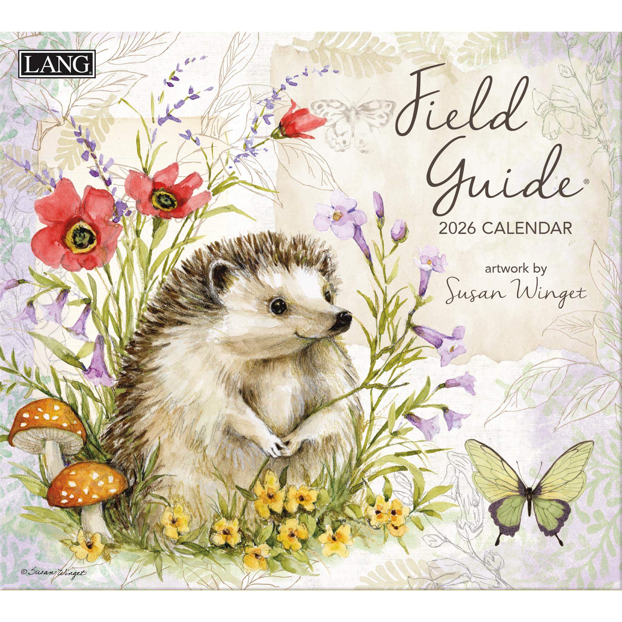 Field Guide 2026 Deluxe Wall Calendar