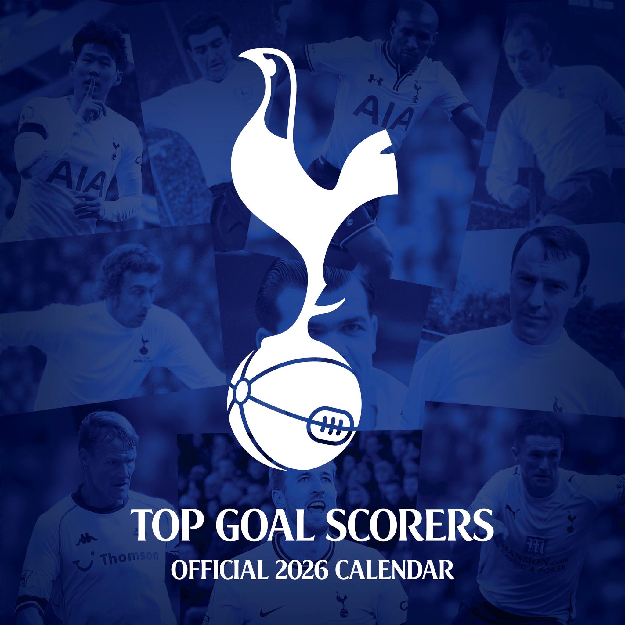 Tottenham Hotspur 2026 Wall Calendar