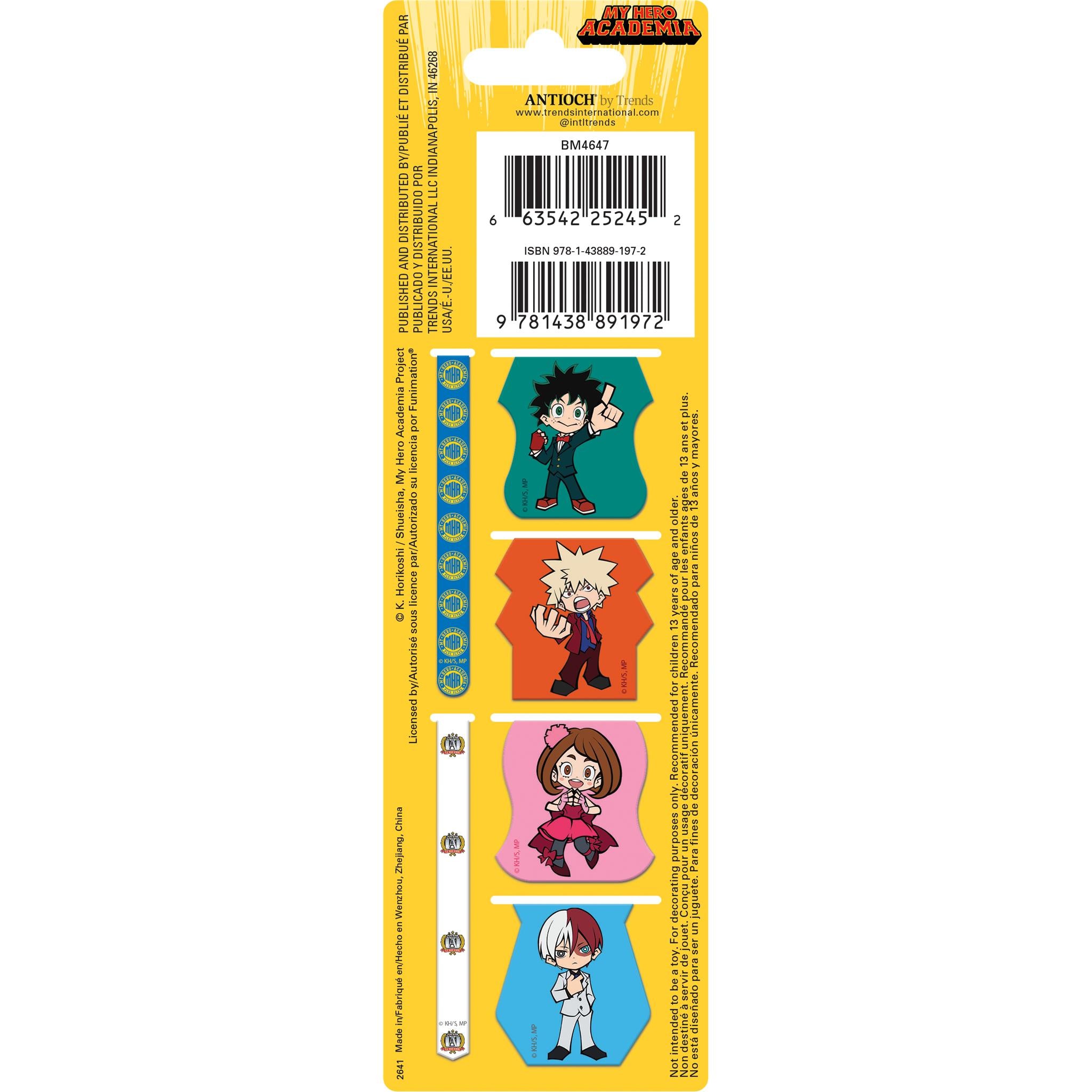 My Hero Academia Page Clips - Calendar Club Canada