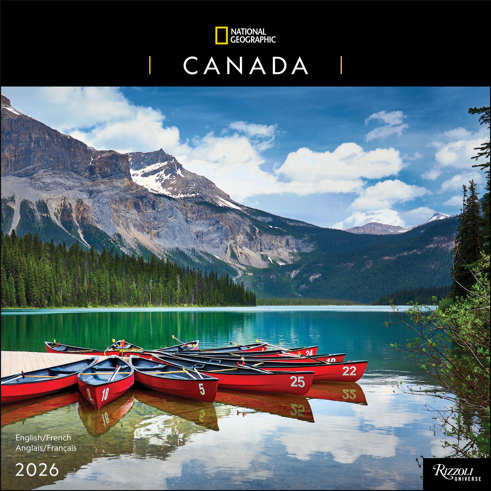 National Geographic Canada 2026 Wall Calendar