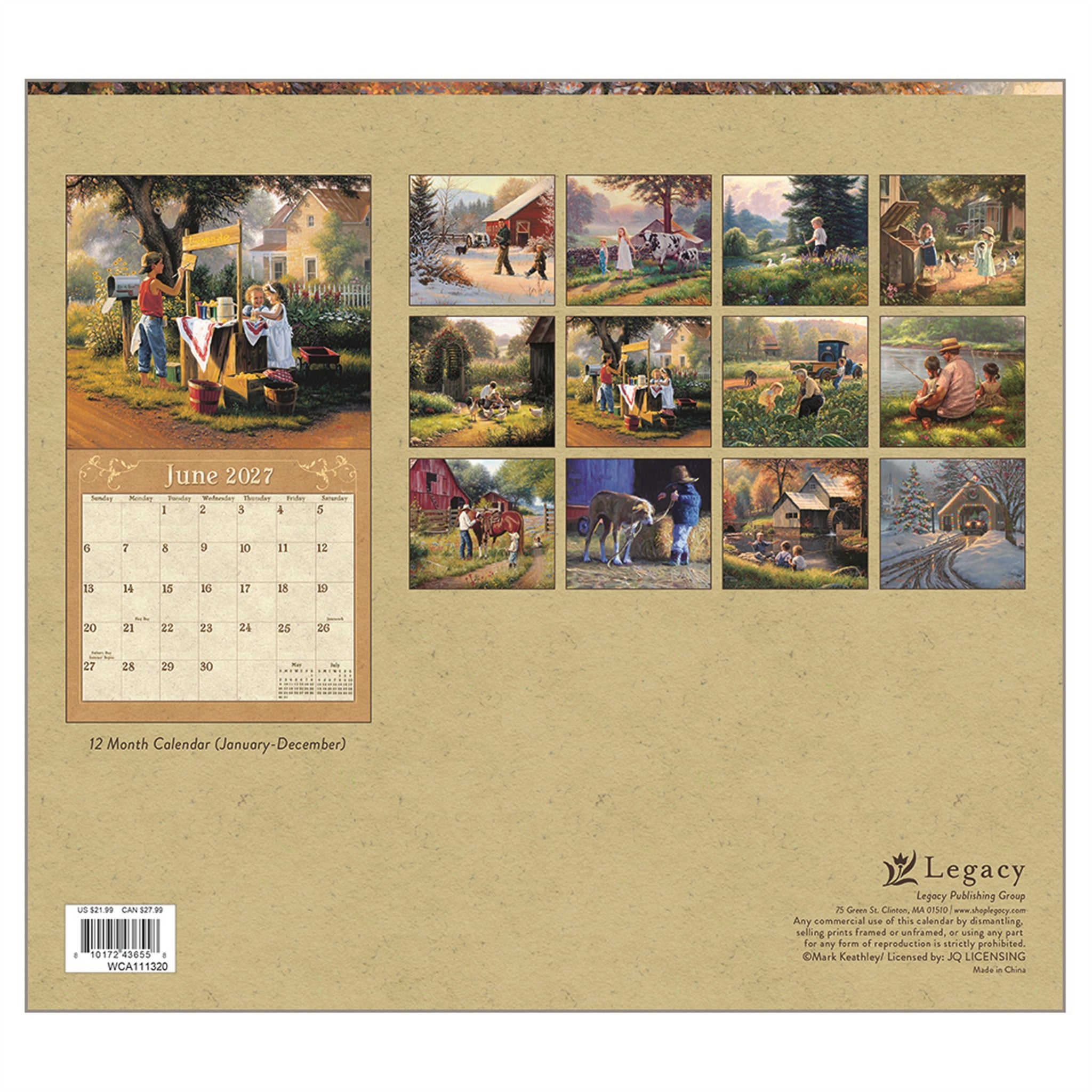 Hometown 2027 Wall Calendar - Online Only