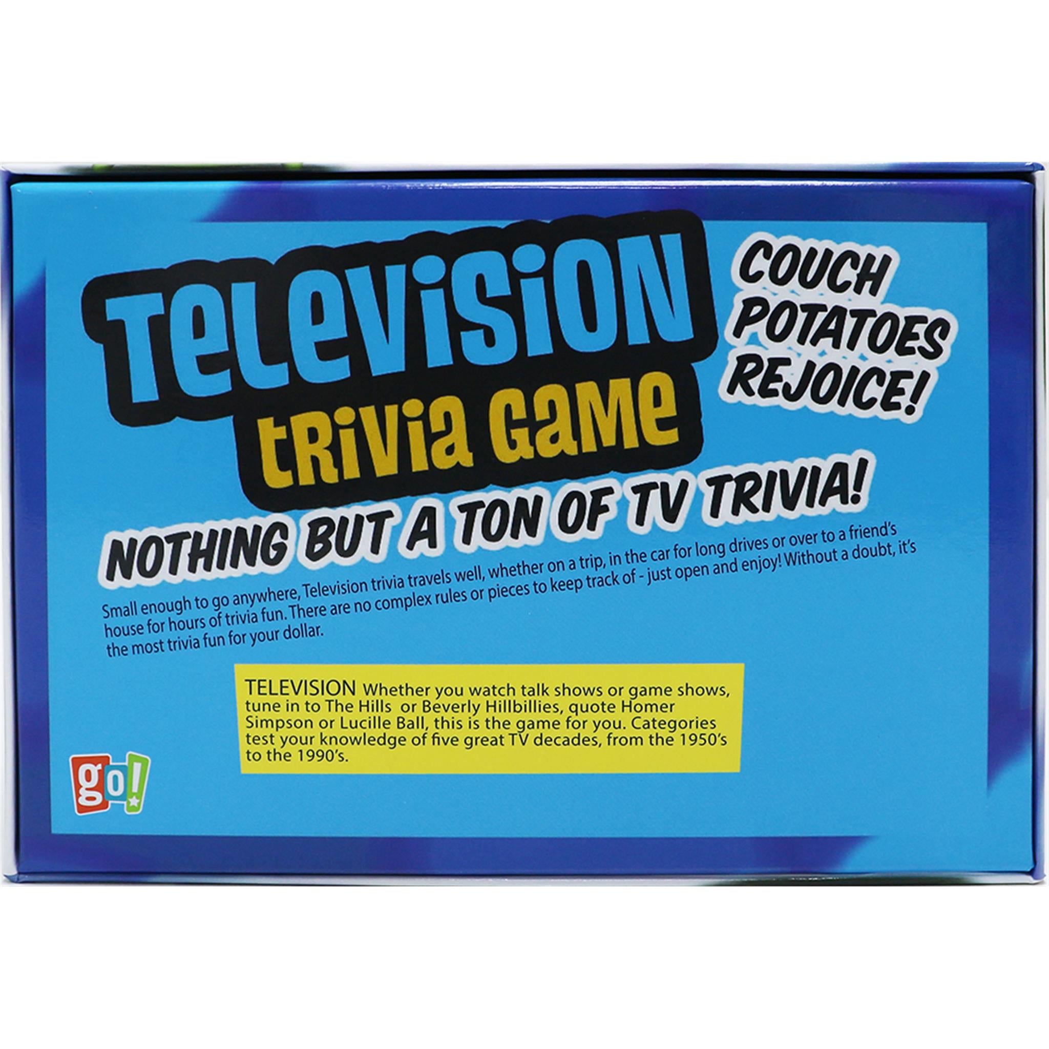 Television Trivia Game - FINAL SALE - Calendar Club Canada