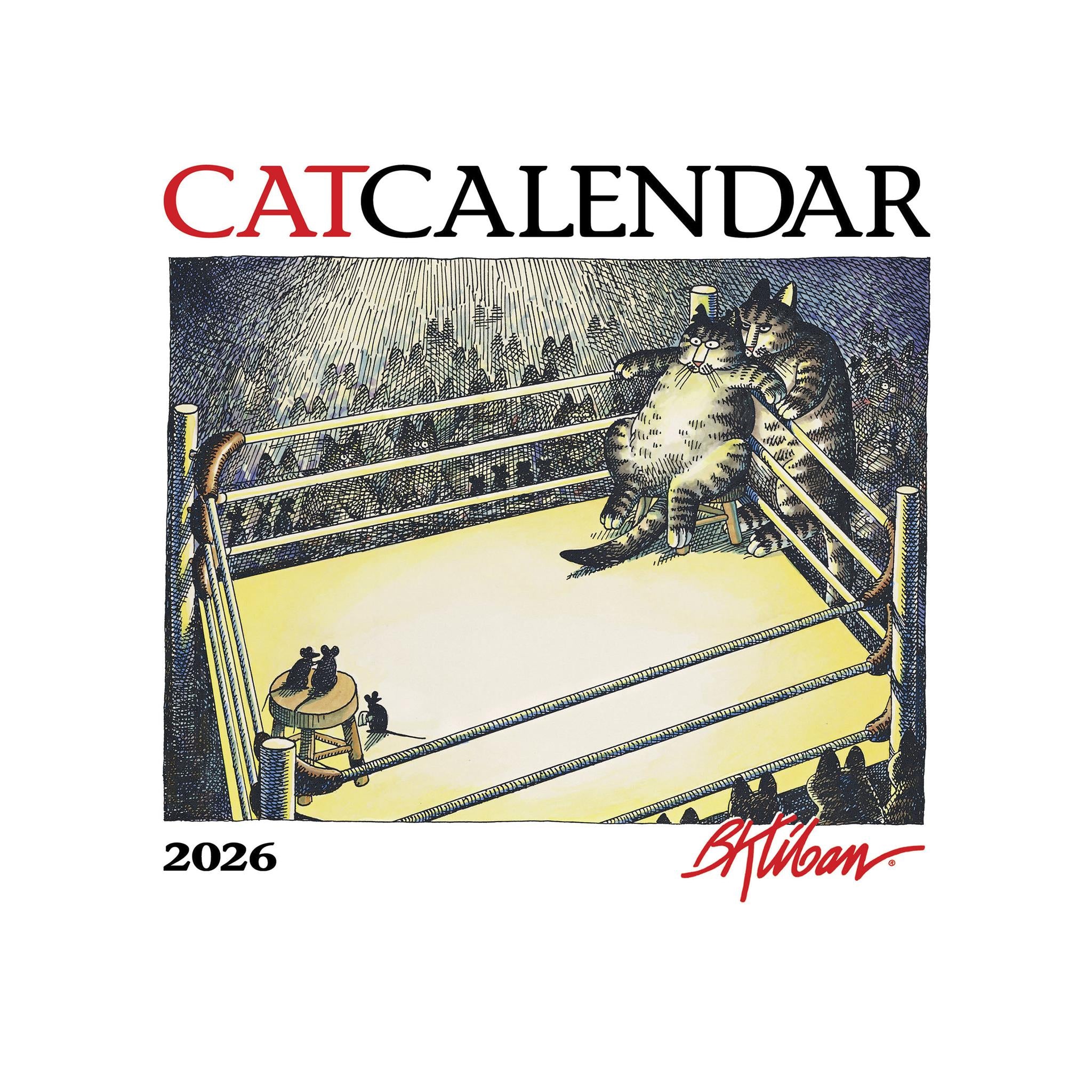 B Kliban Cat 2026 Mini Calendar - Online Only