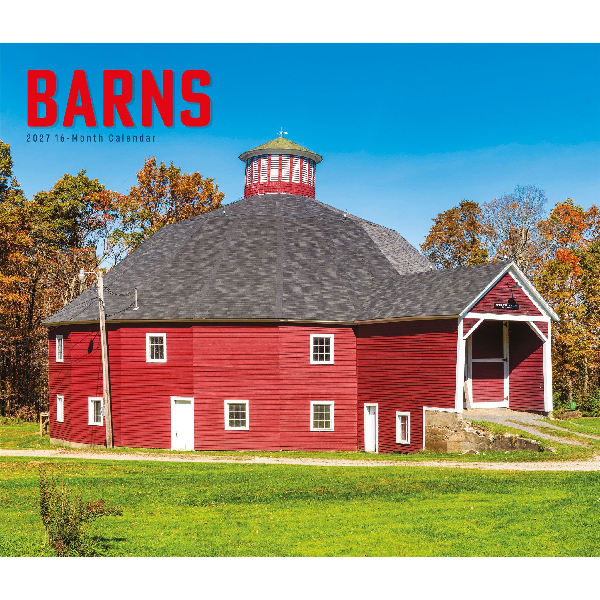 Barns 2027 Wall Calendar
