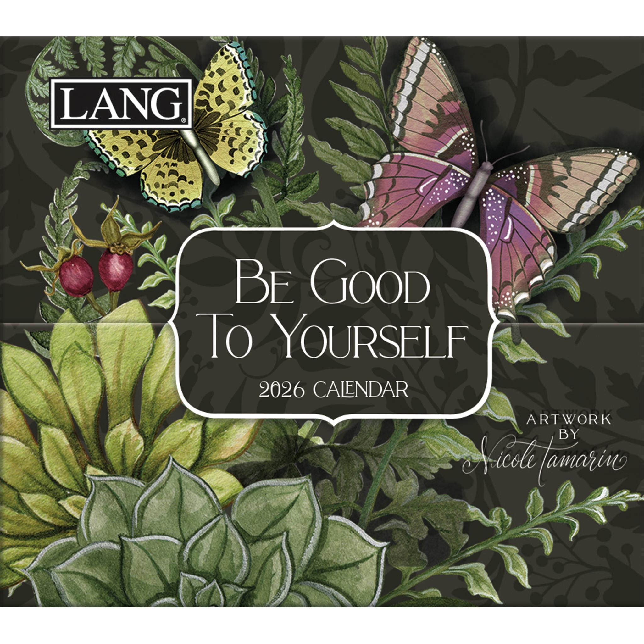 Be Good To Yourself 2026 Small Box Calendar
