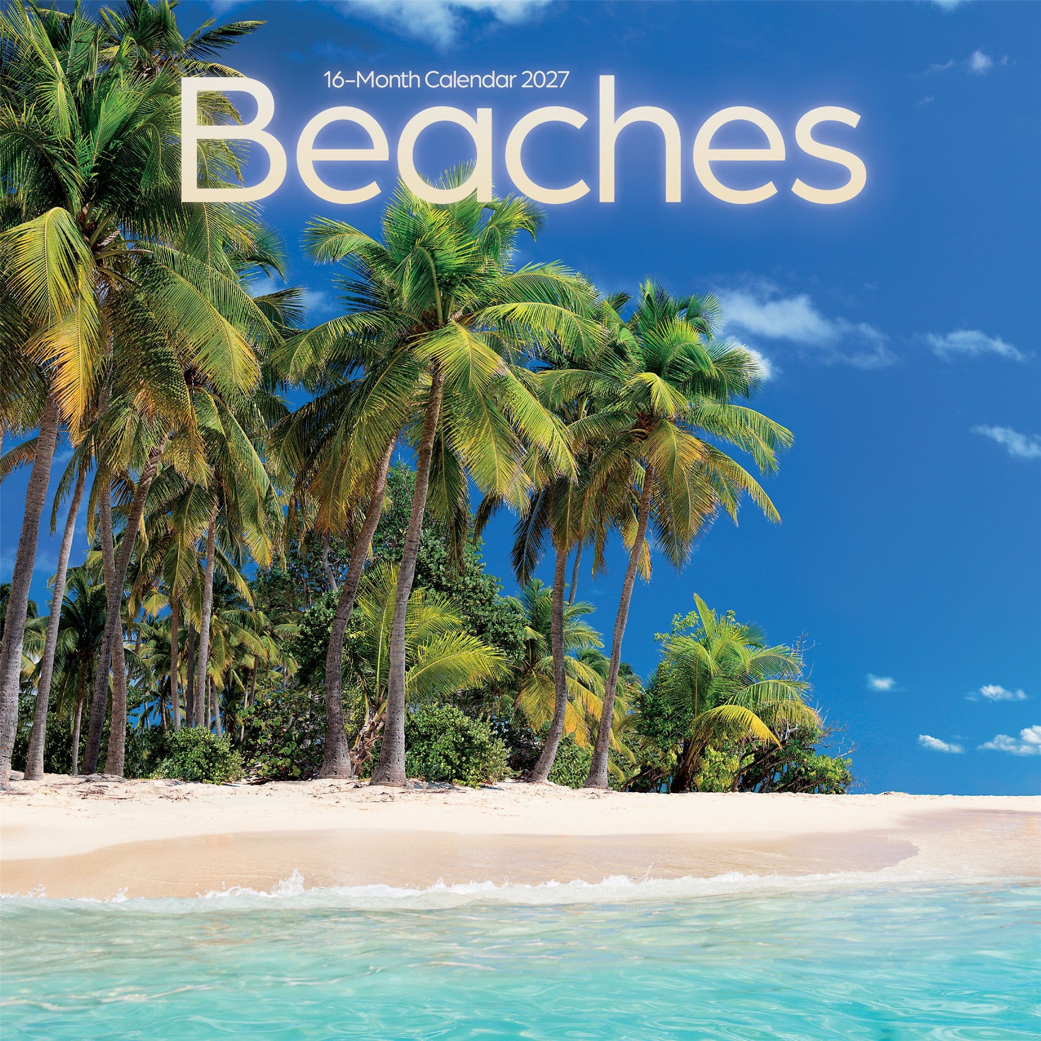 Beaches 2027 Wall Calendar