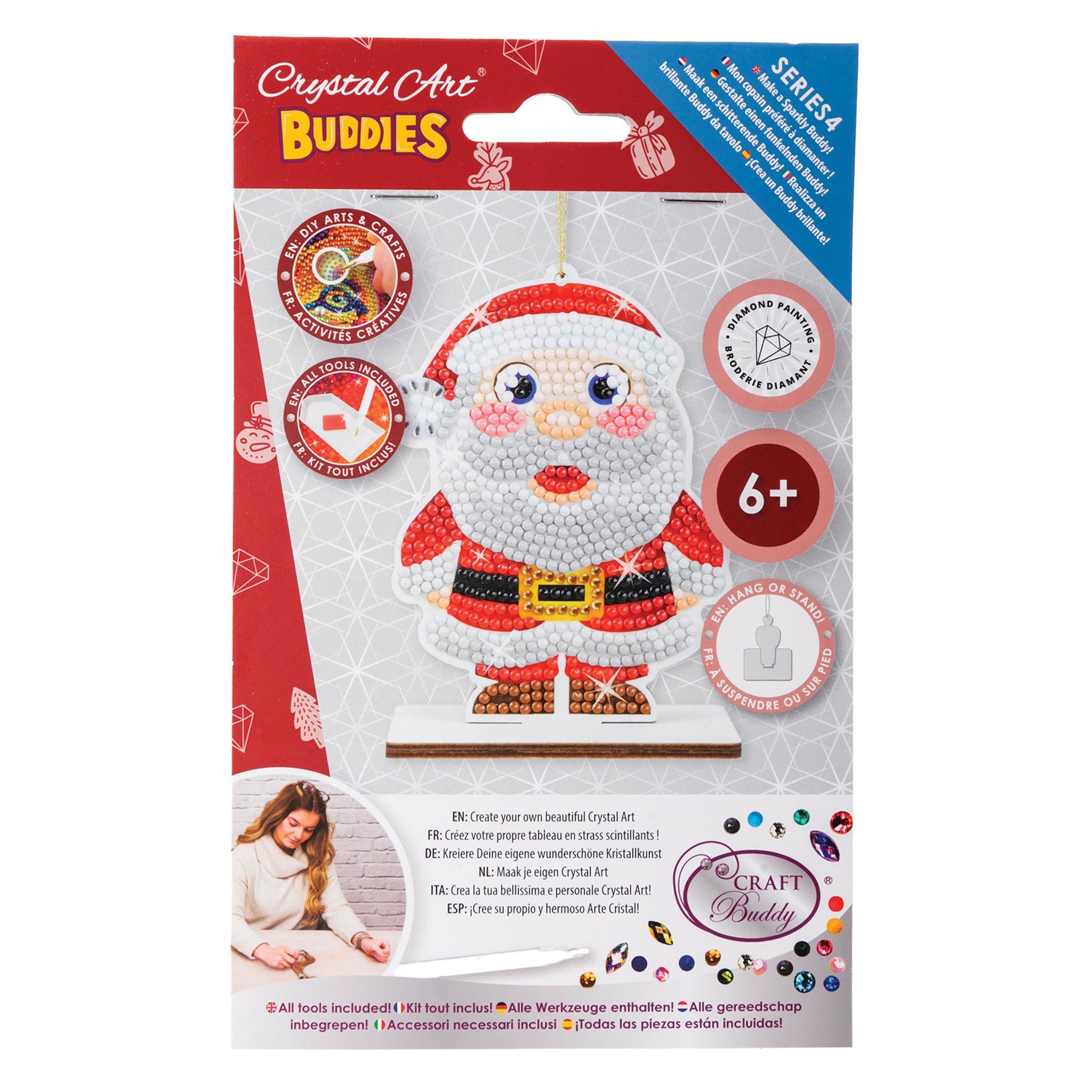 Build Your Own Santa Ornament