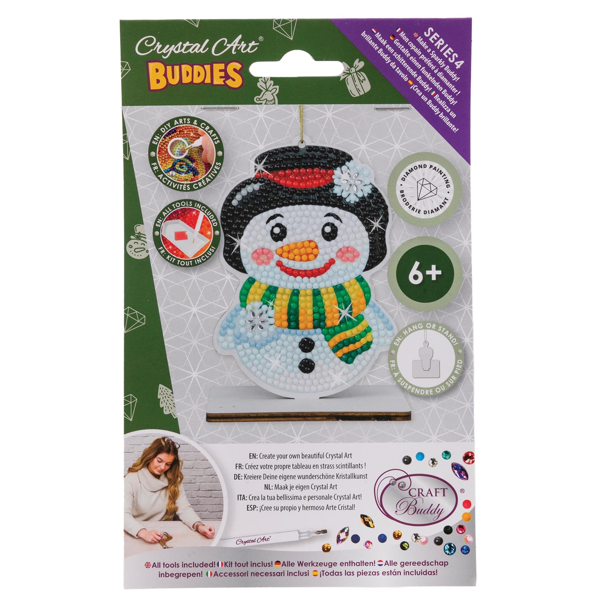 Build Your Own Snowman Ornament