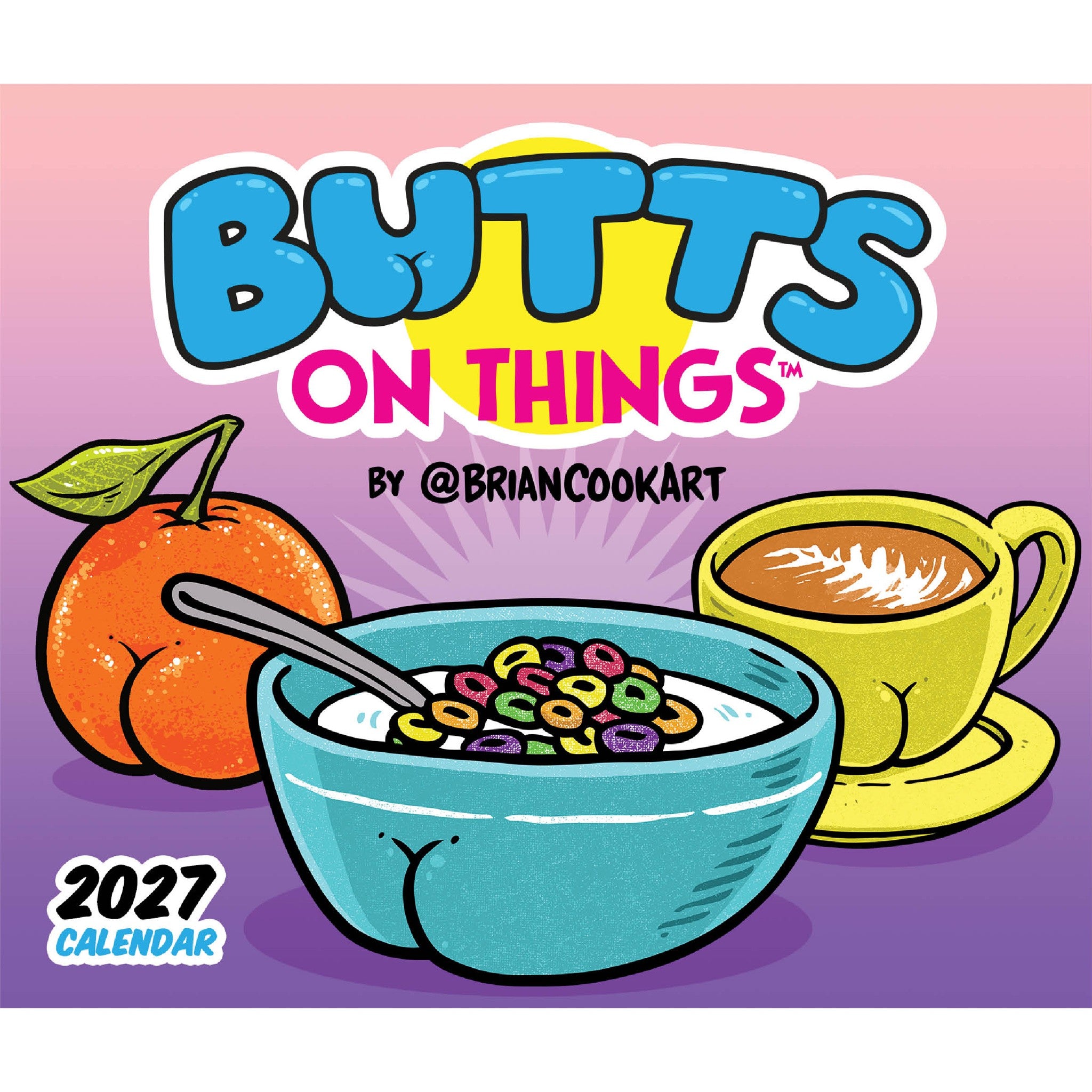 Butts on Things 2027 Box Calendar