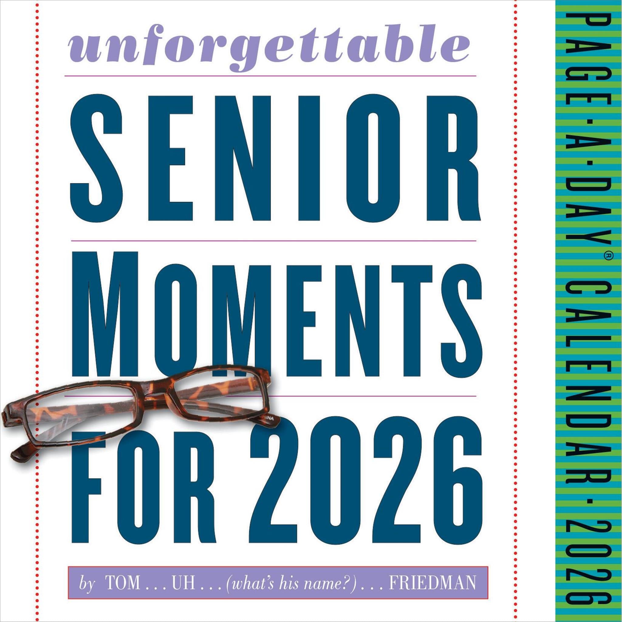 Senior Moments 365 2026 Box Calendar