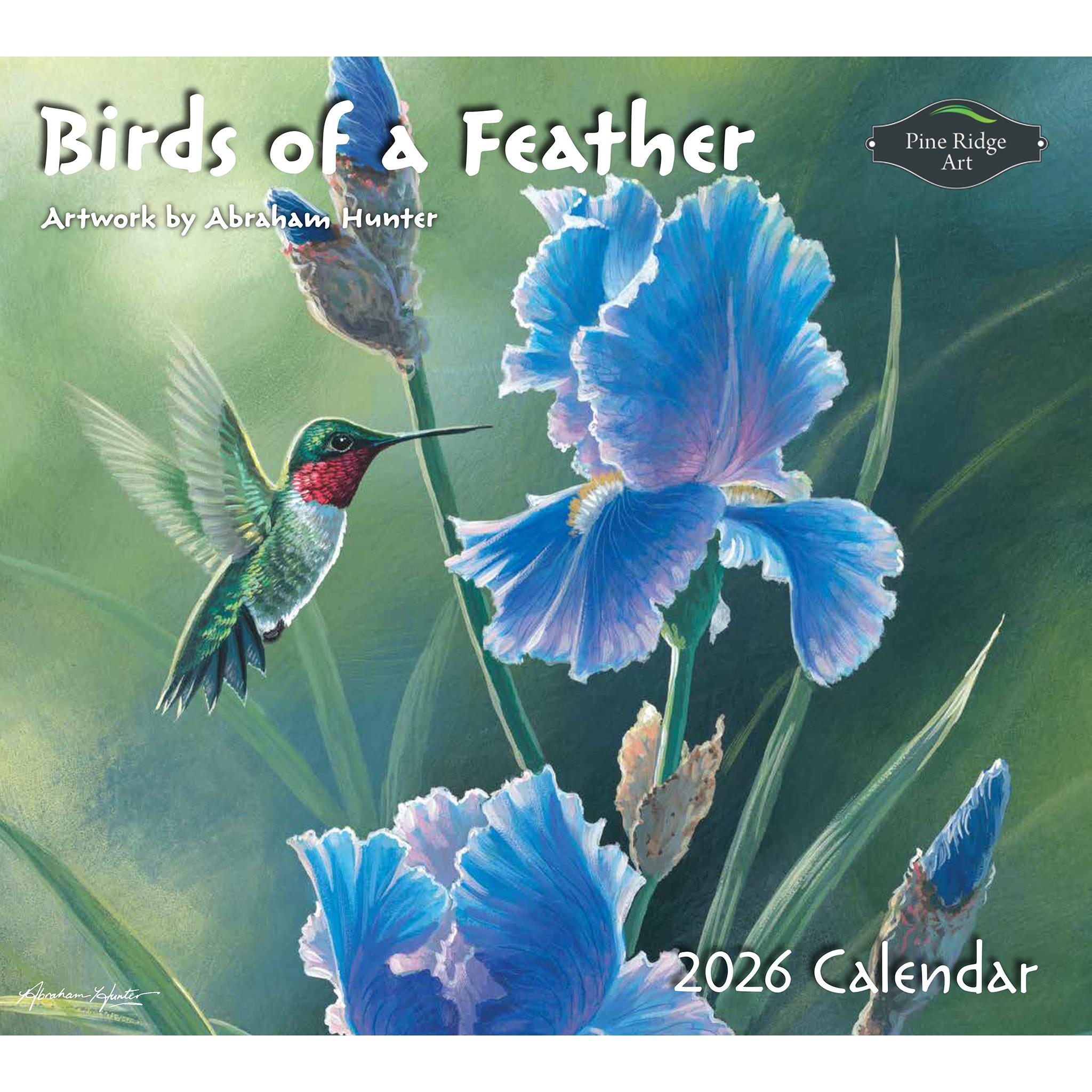 Birds Of A Feather 2026 Wall Calendar - Online Only