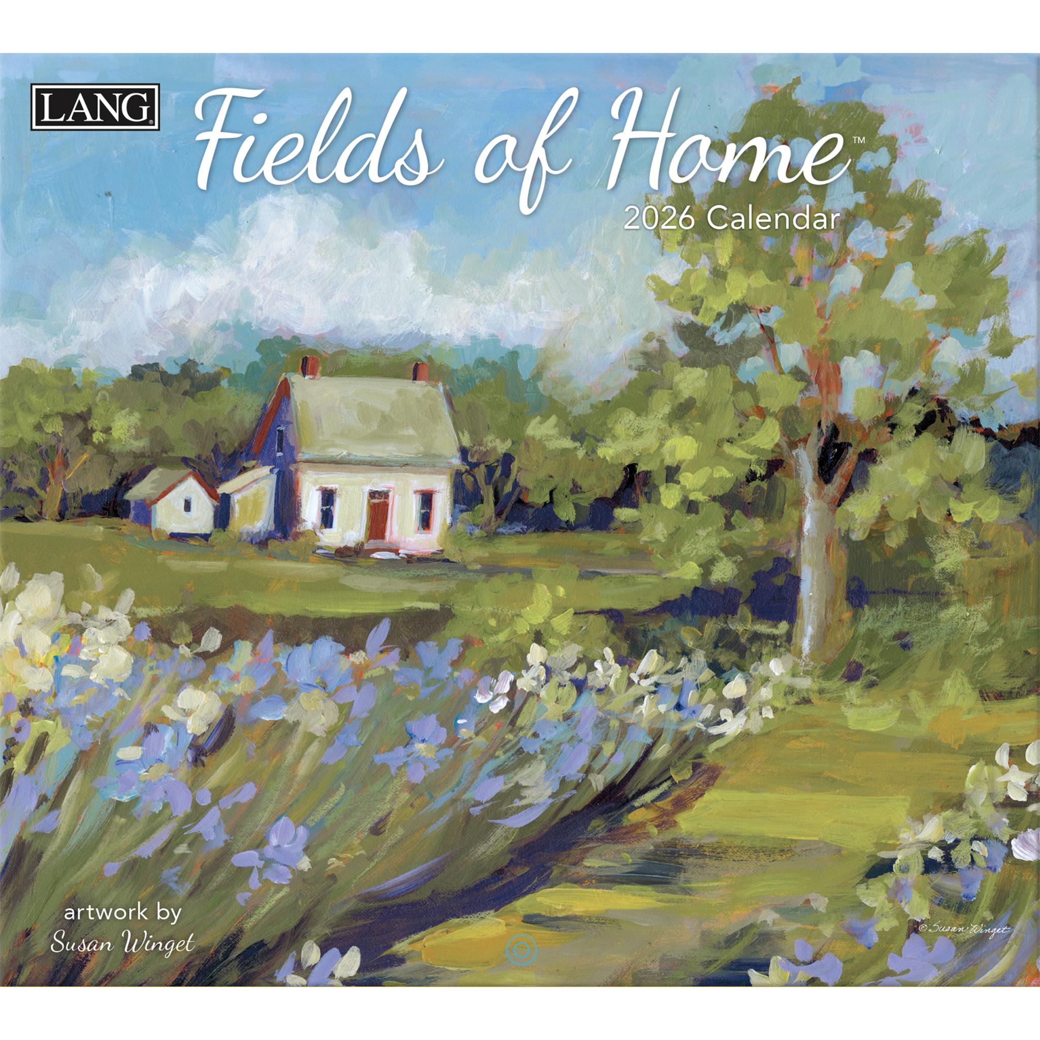 Fields Of Home 2026 Deluxe Wall Calendar - Online Only