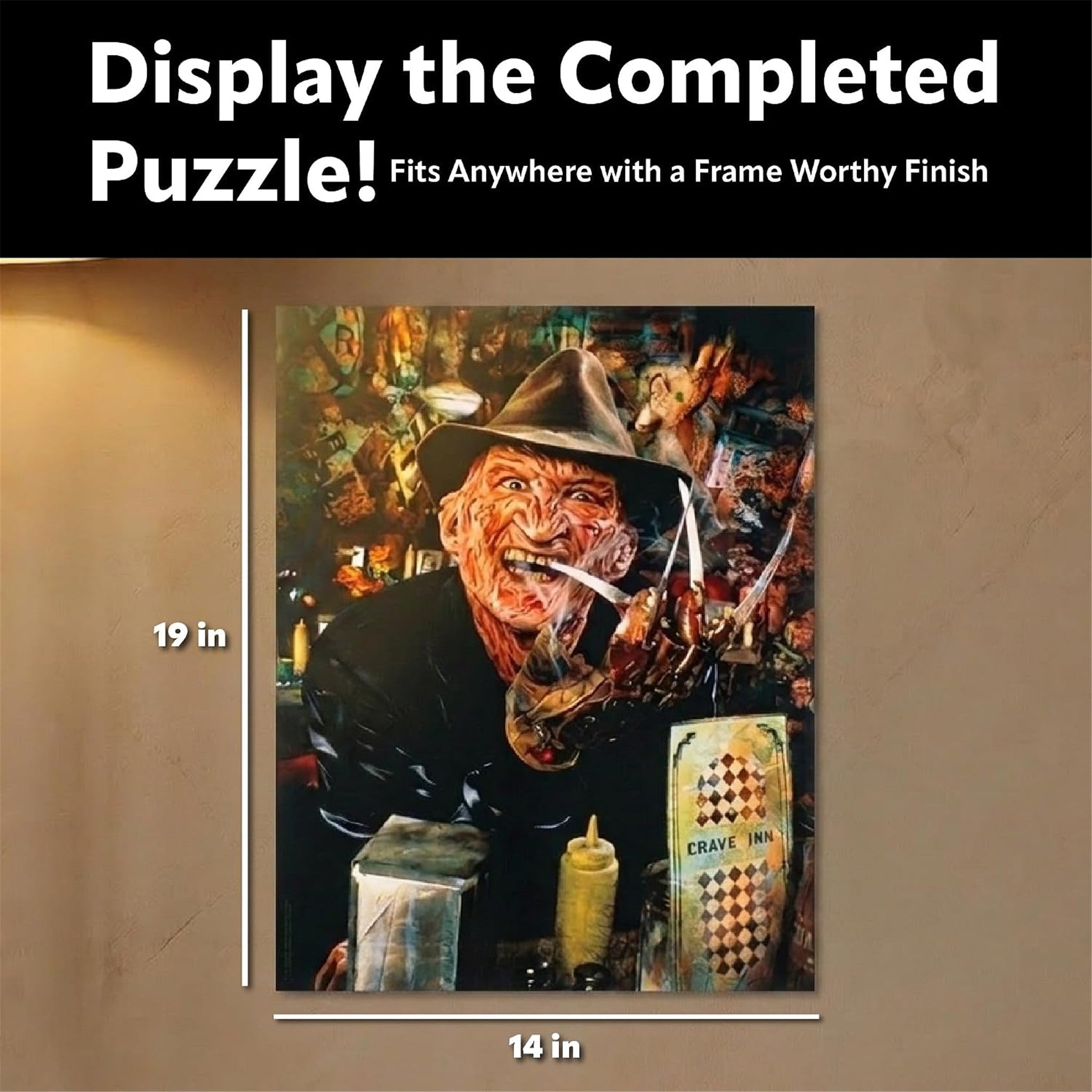 A Nightmare on Elm Street Coffin 500 Piece Puzzle