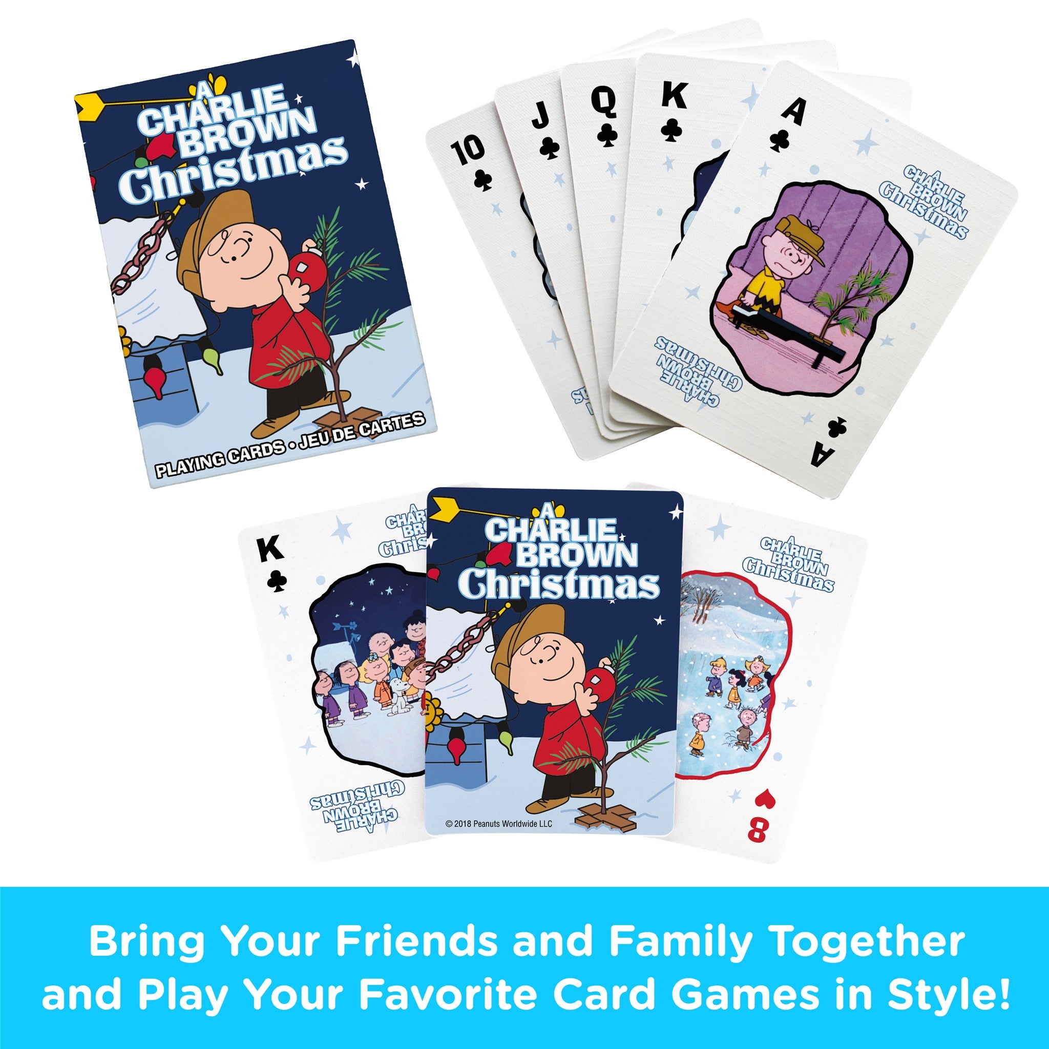 Charlie Brown Christmas Playing Cards