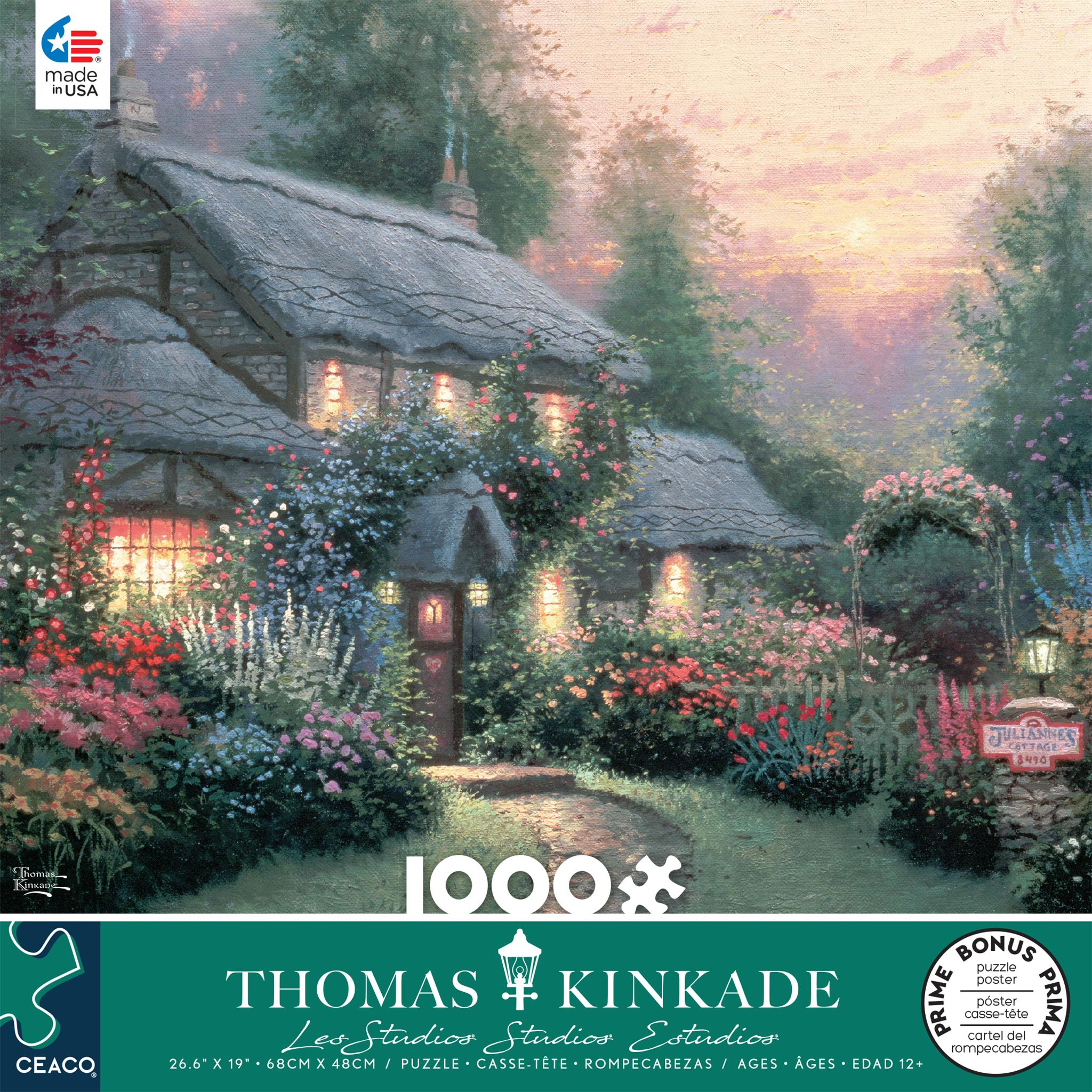 Thomas kinkade 1000 piece puzzles discount