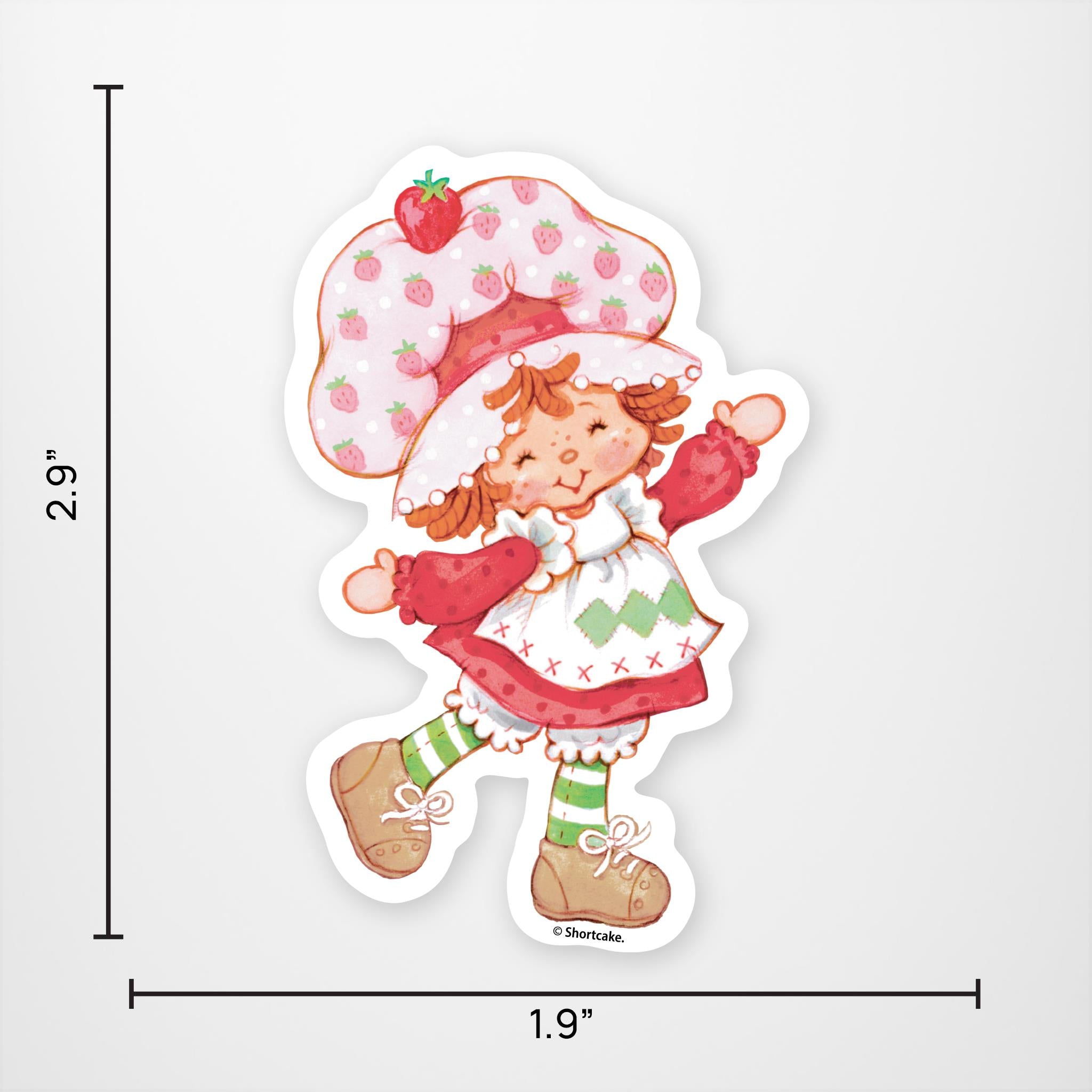 Strawberry Shortcake Vinyl Sticker