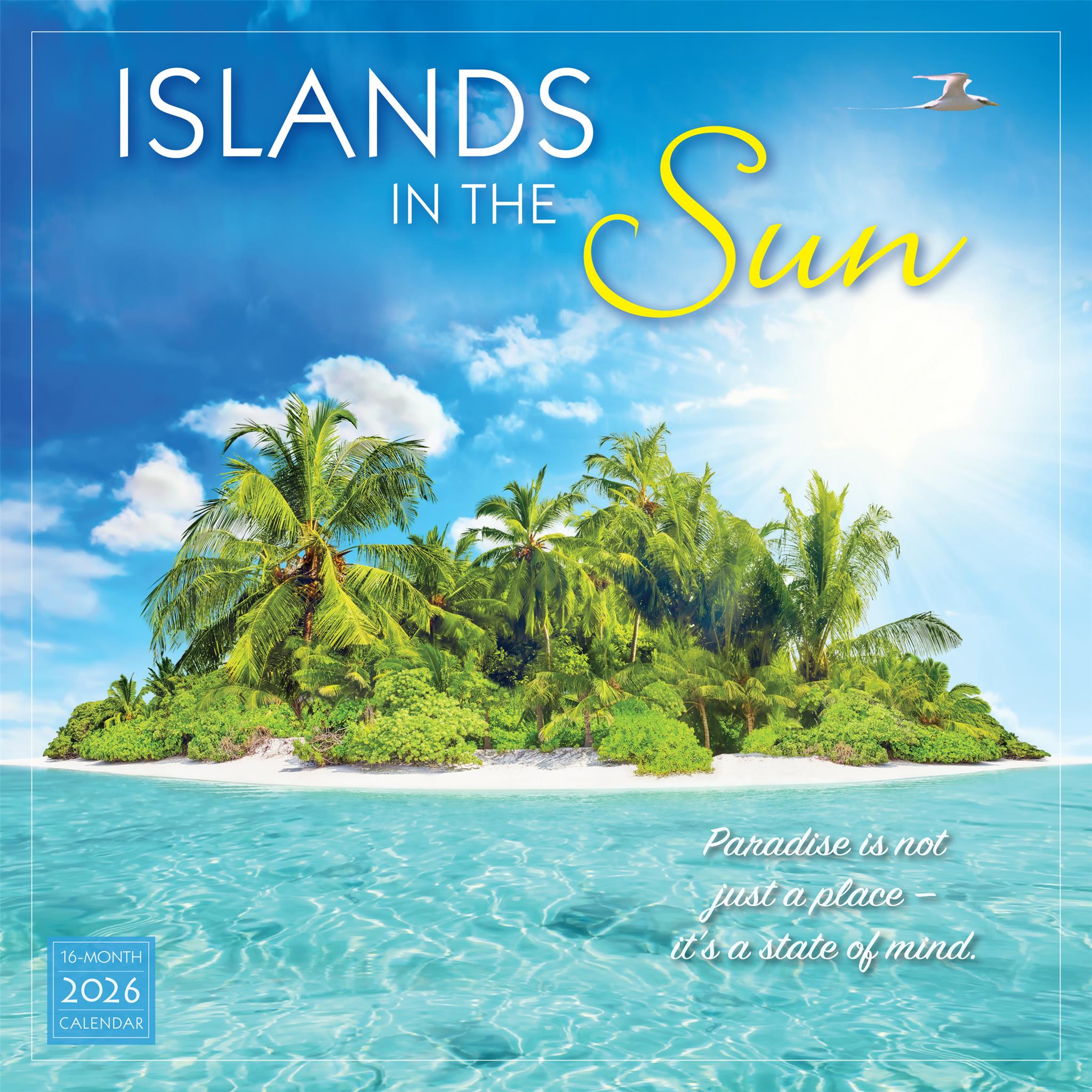 Islands In The Sun 2026 Wall Calendar