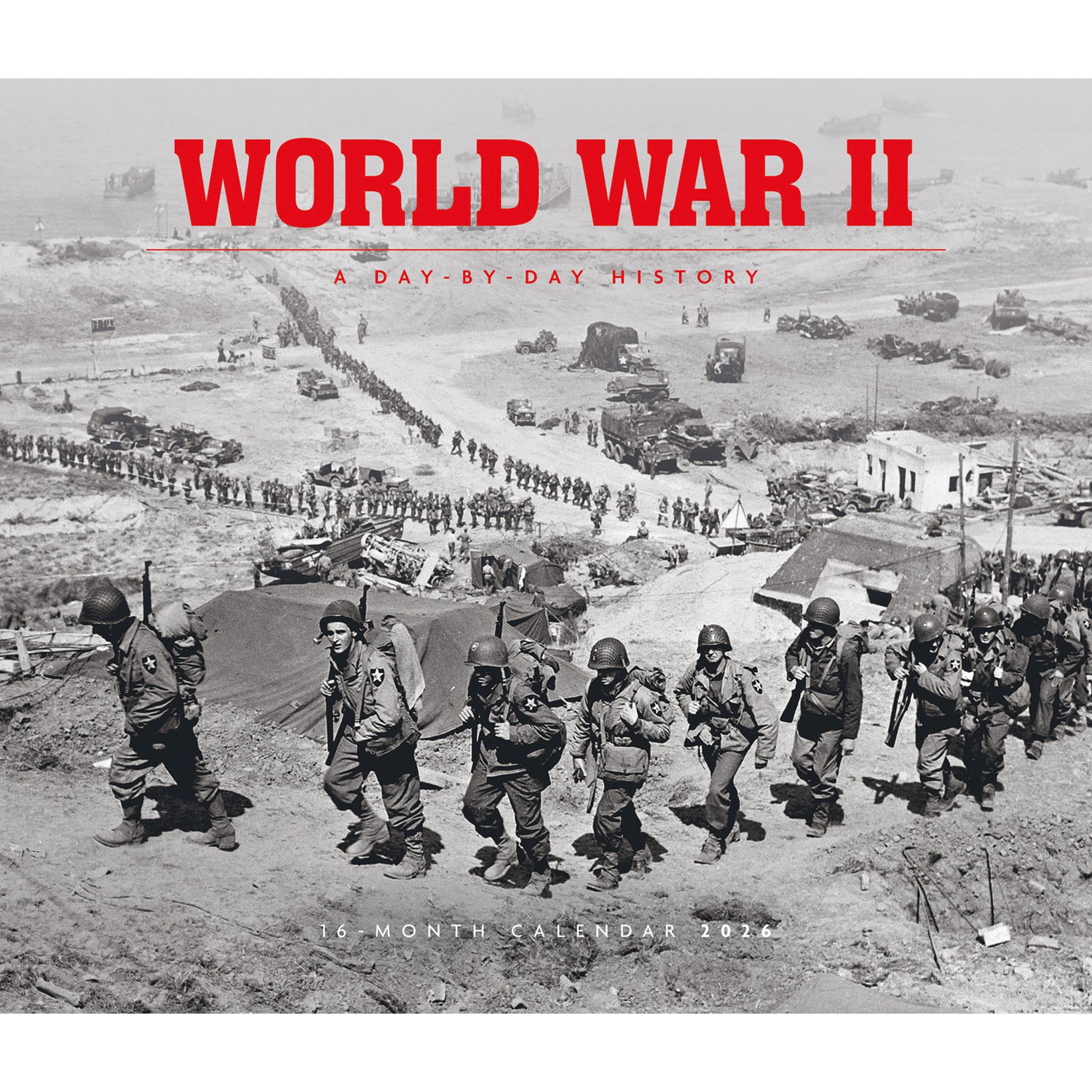 World War II 2026 Wall Calendar