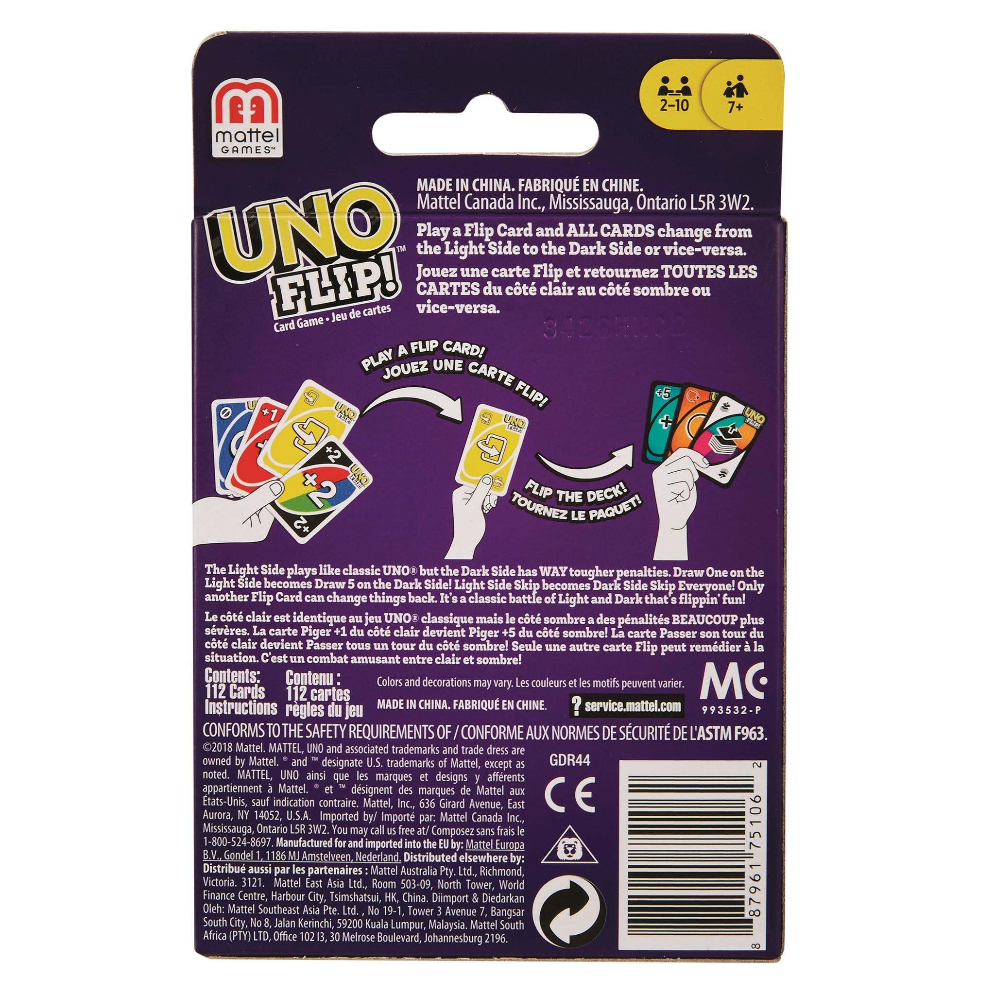 UNO Flip - Calendar Club Canada