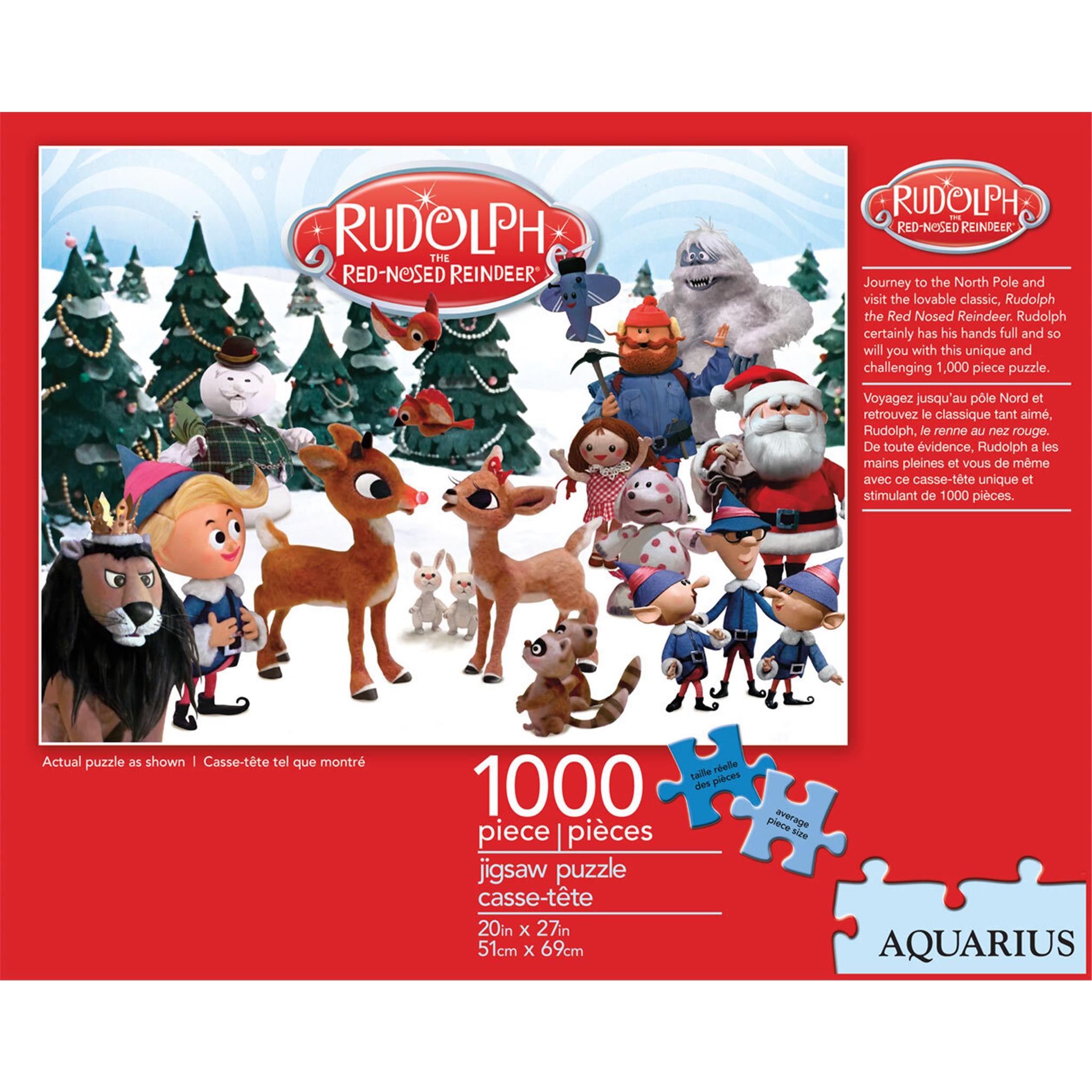 Rudolph Cast 1000 Piece Puzzle