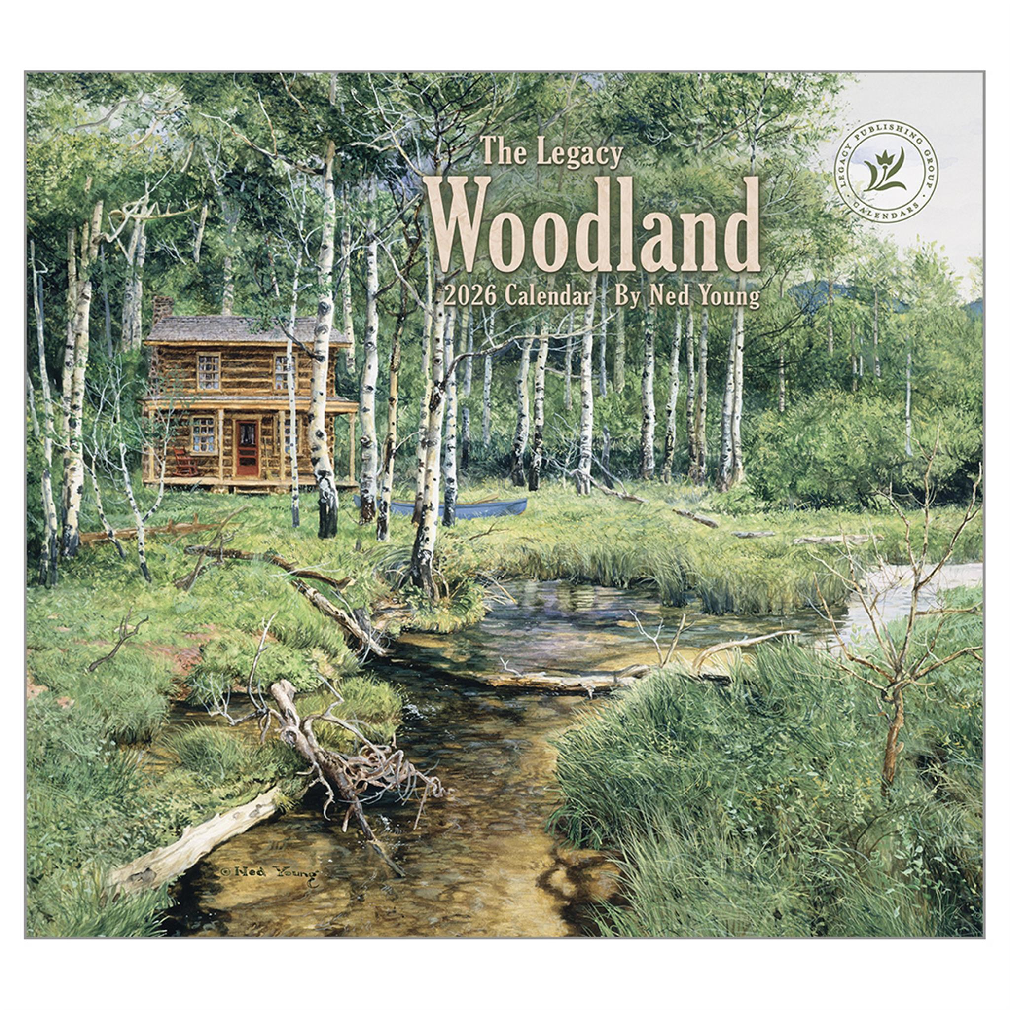Woodland 2026 Deluxe Wall Calendar