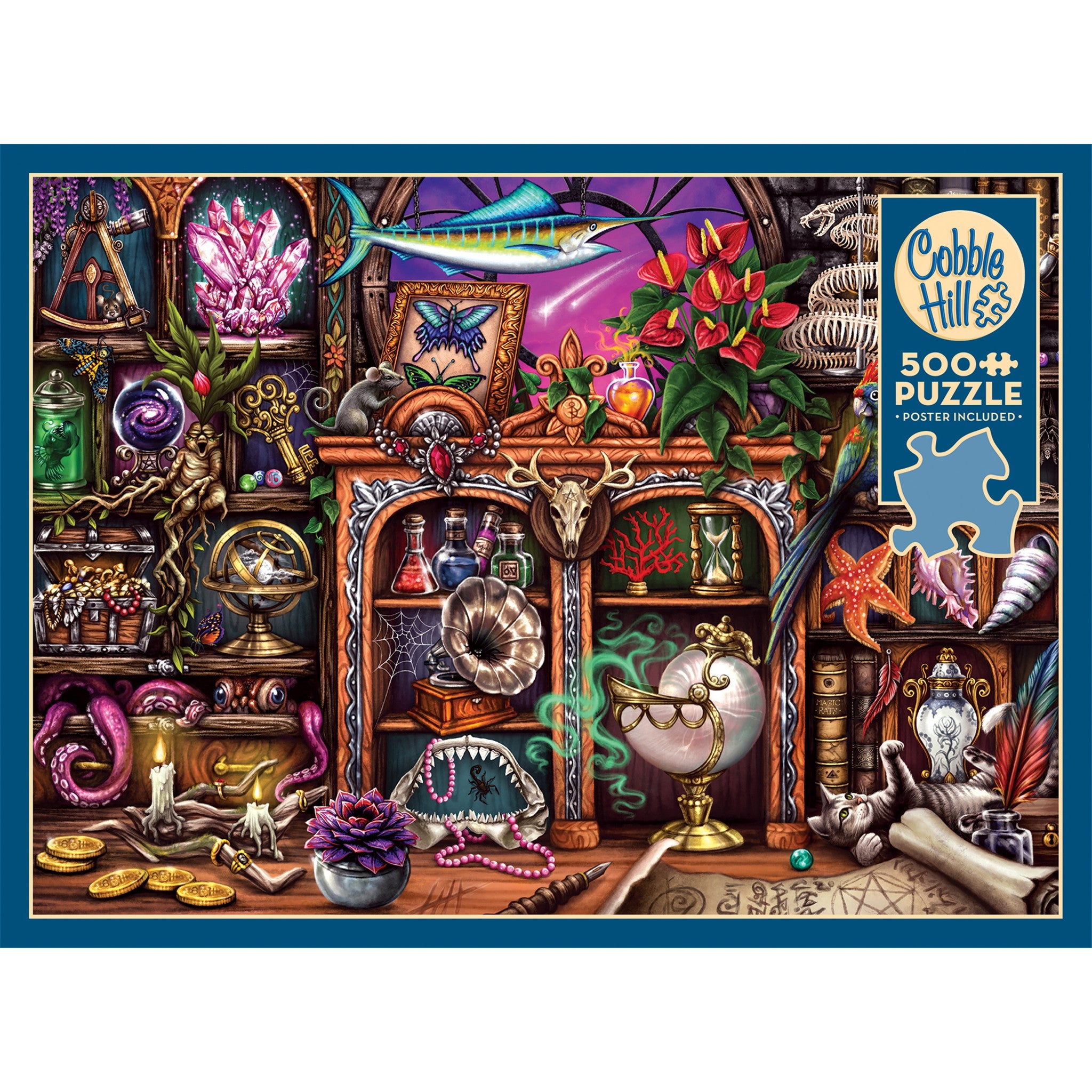 Cabinet of Curiosities 500 Piece Puzzle
