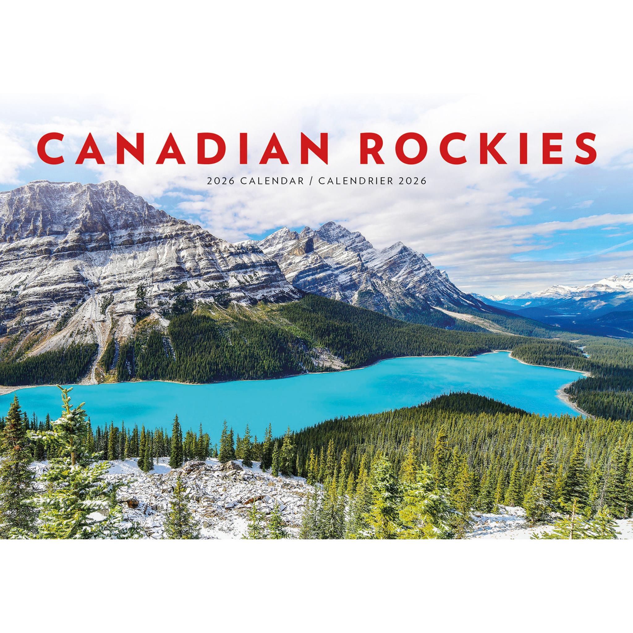 Canadian Rockies 2026 Mini Calendar