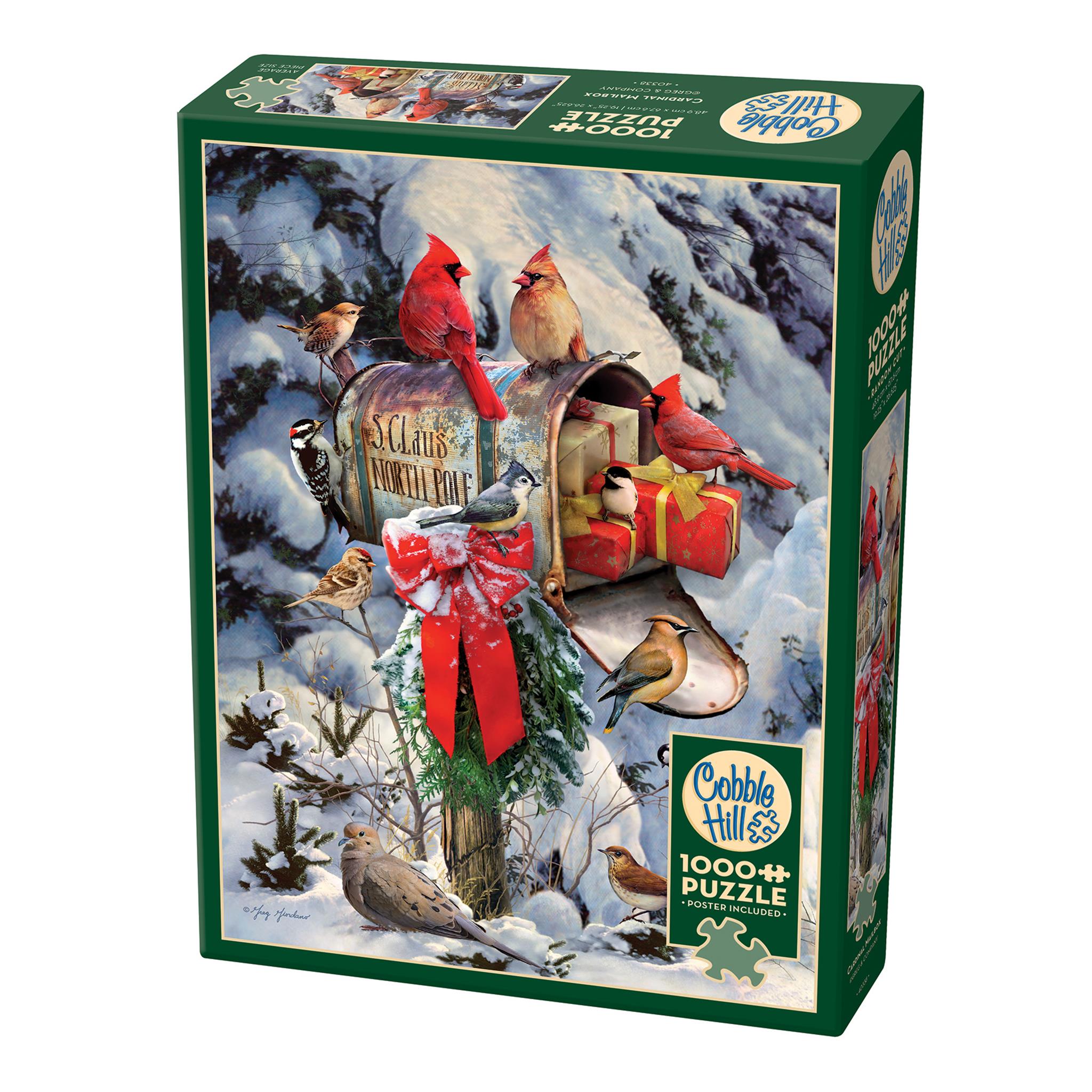 Cardinal Mailbox Exclusive 1000 Piece Puzzle - Calendar Club Canada