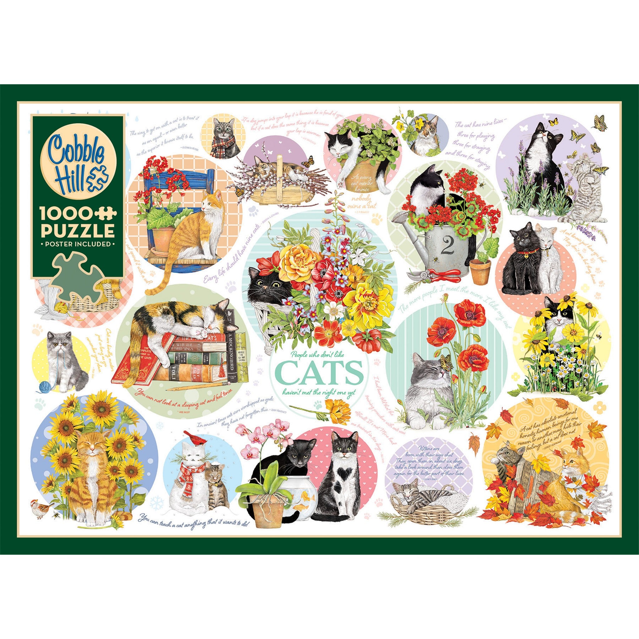 Cat Thoughts 1000 Piece Puzzle