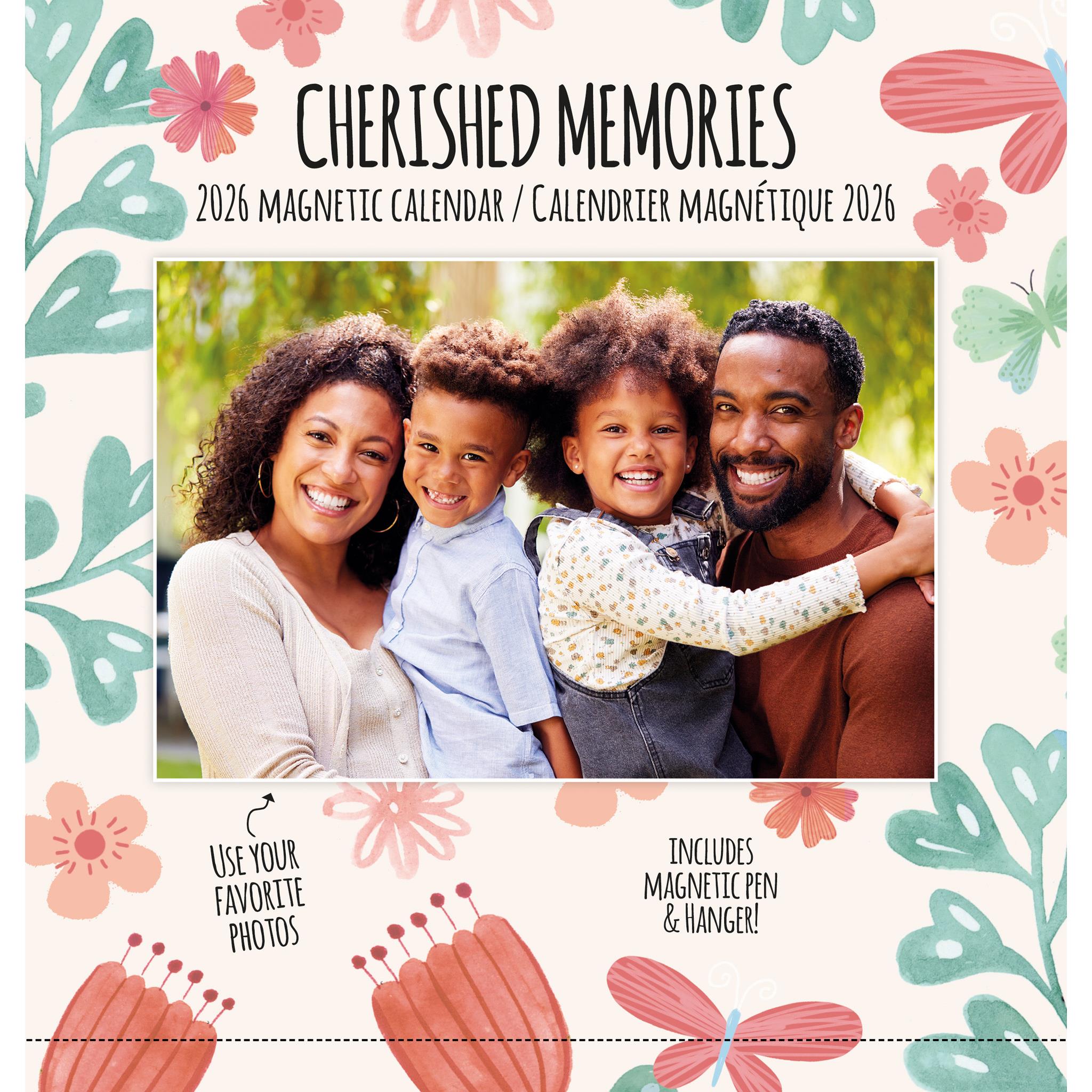 Cherished Memories Photo 2026 Mini Magnetic Calendar
