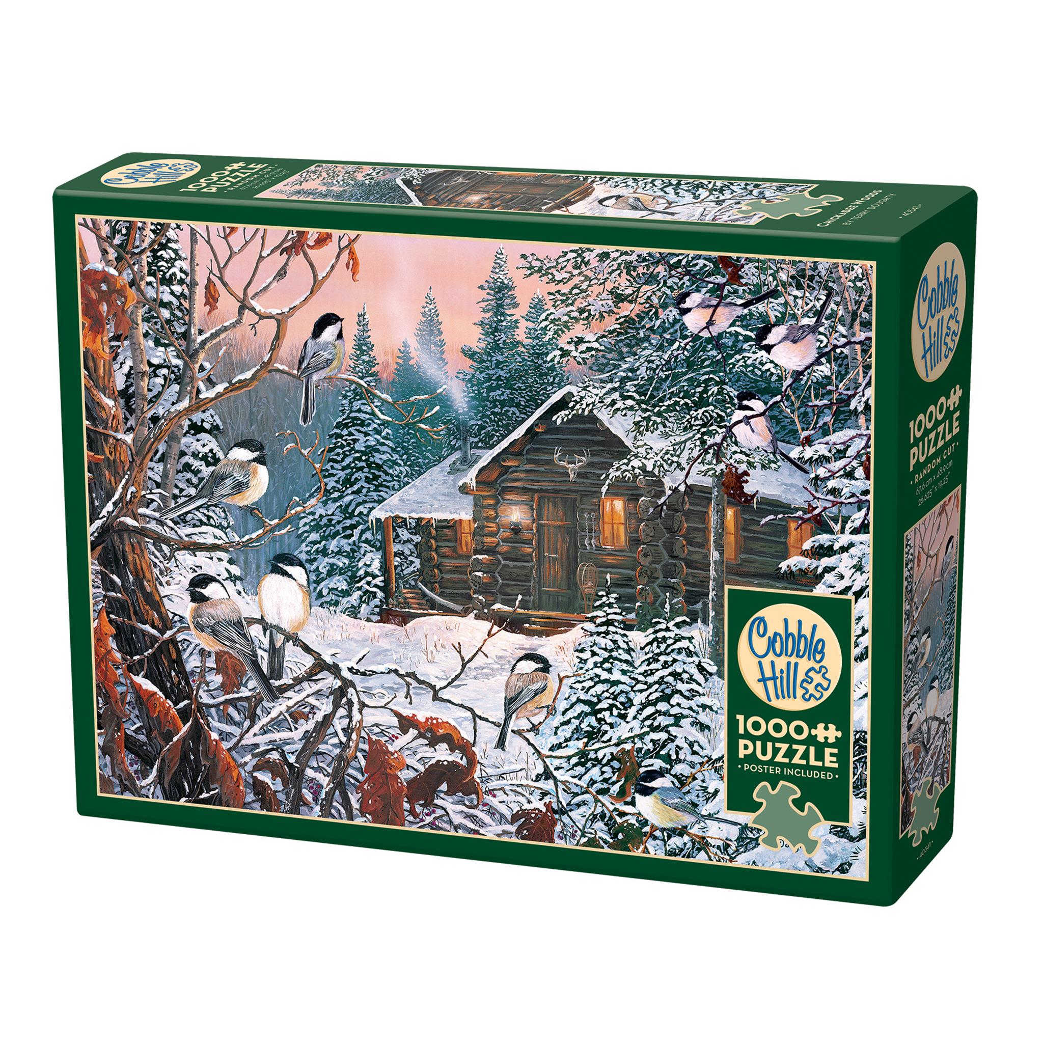 Chickadee Woods Exclusive 1000 Piece Puzzle - Calendar Club Canada