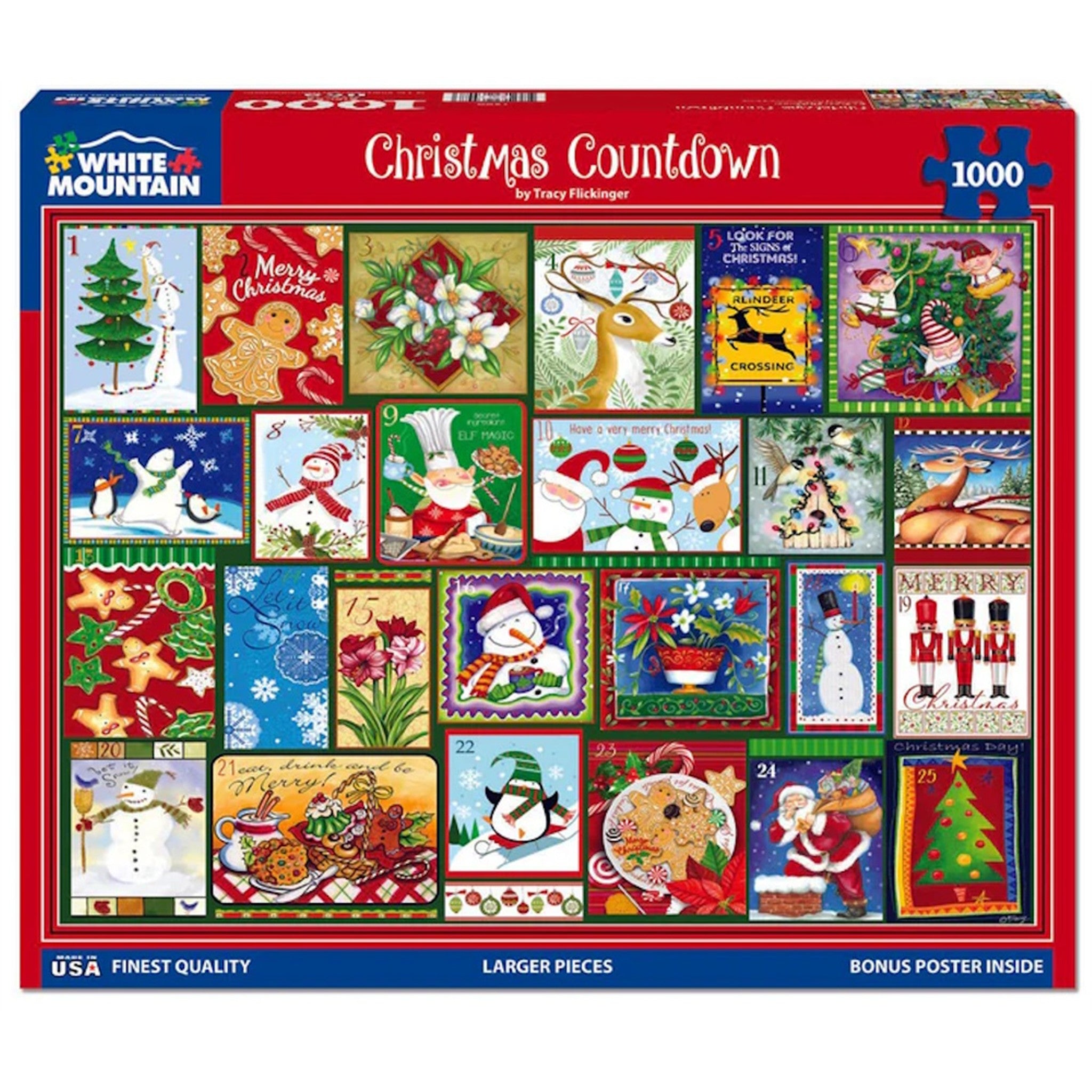 Christmas Countdown 1000 Piece Puzzle